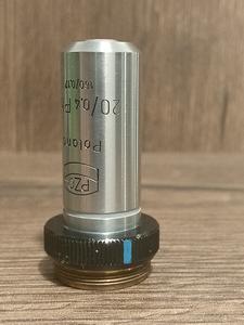 PZO Biolar Obiektyw mikroskopowy PZO 20/0,40 PhS 160/0,17 do kontrastu fazowego 20x