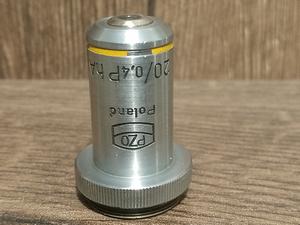 PZO MB-10 20/0,40 PhA Anoptral phase contrast microscope objective 20x