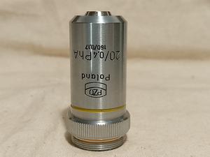 PZO Biolar 20/0,40 PhA 160/0,17 Anoptral Phasenkontrast-Mikroskopobjektiv 20x