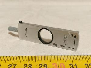 Kompensator Lomo Quartz Red I do mikroskopu polaryzacyjnego, wsuwka - different 7 view