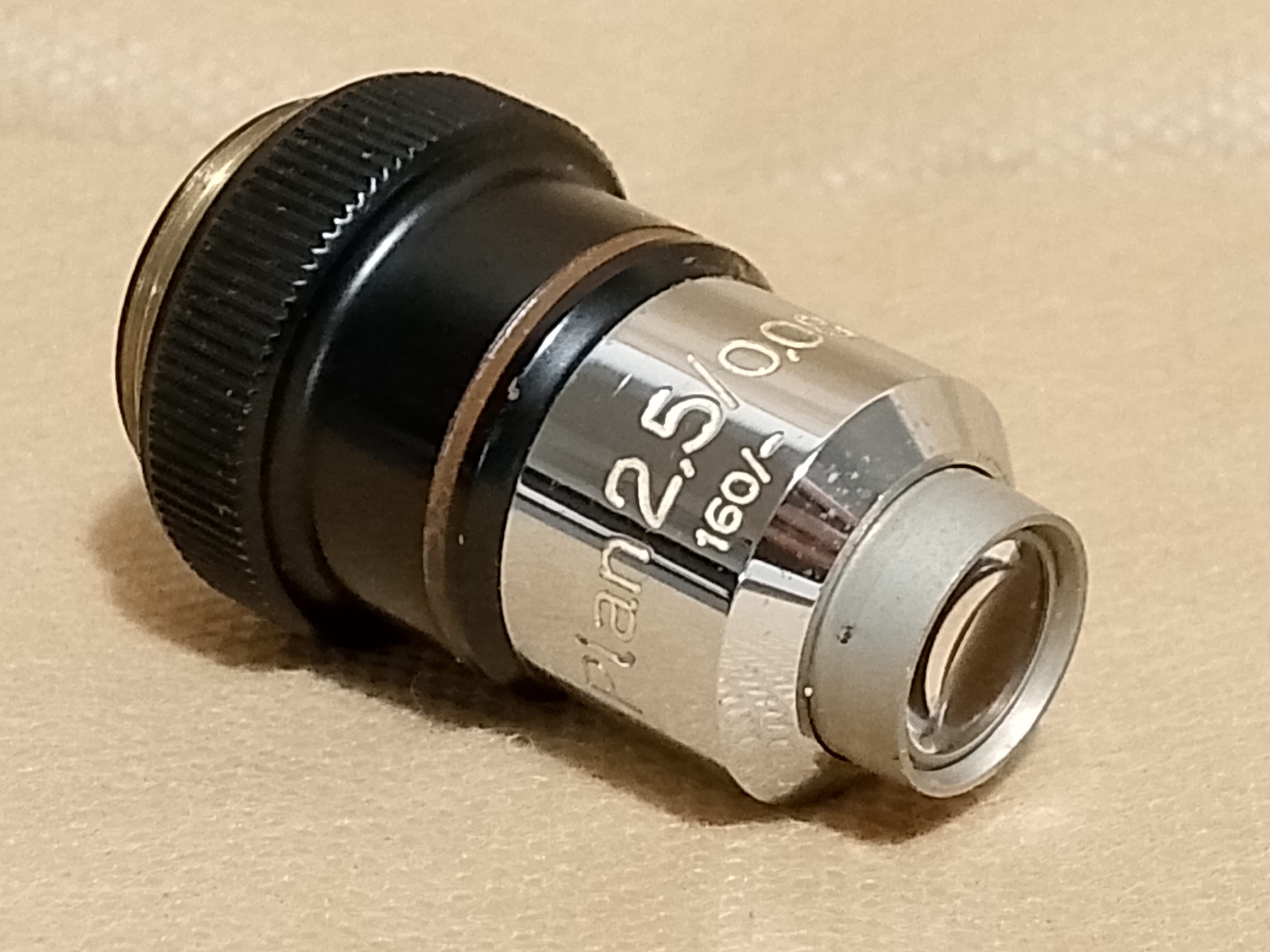 Zeiss Plan 2,5/0,08 160/- obiektyw mikroskopowy RMS 2,5x - different 6 view