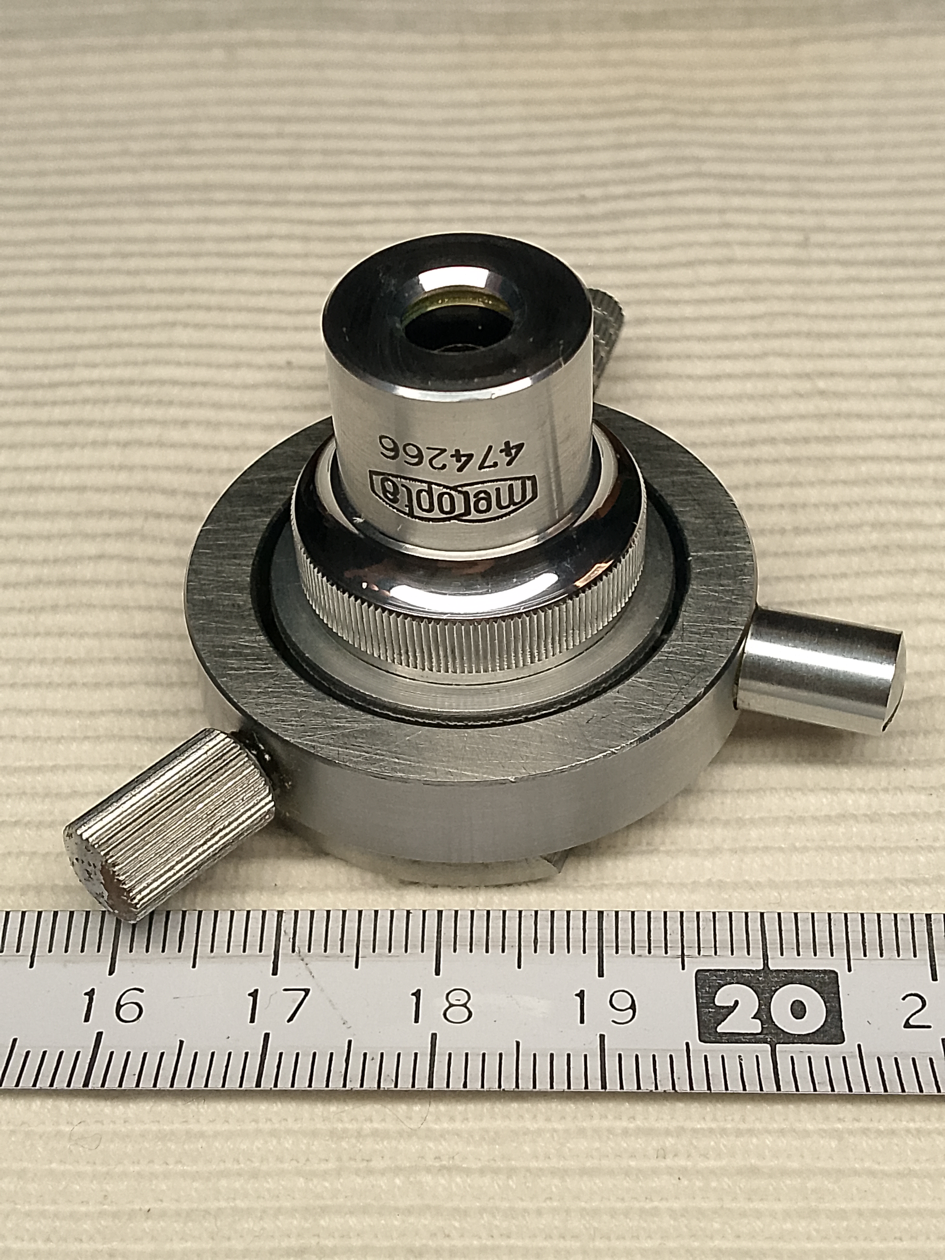 Meopta RU2 - mikroskopowy obiektyw polaryzacyjny P6 0,15 i adapter obiektywu - ujęcie #2