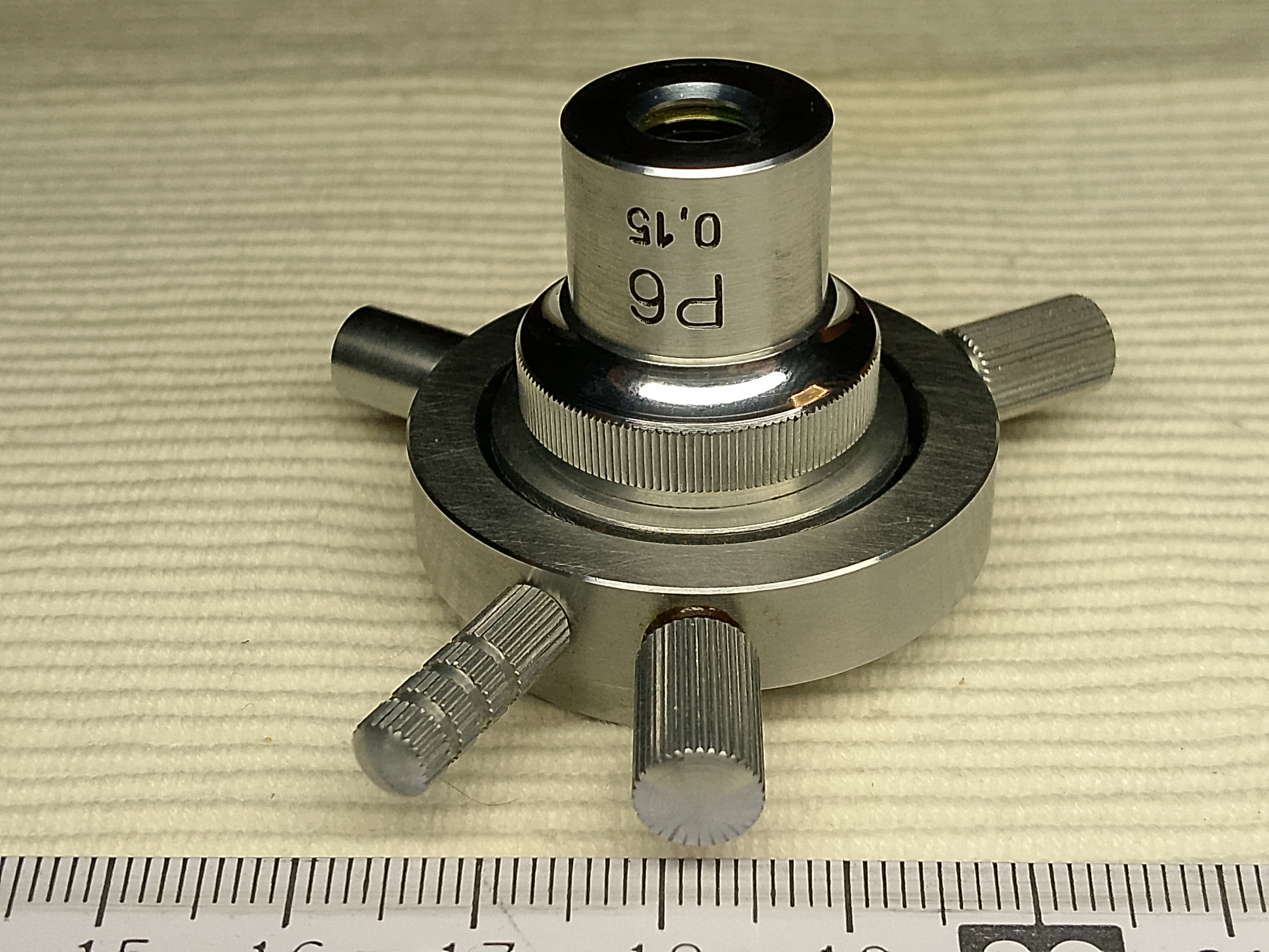 Meopta RU2 - mikroskopowy obiektyw polaryzacyjny P6 0,15 i adapter obiektywu - ujęcie #4