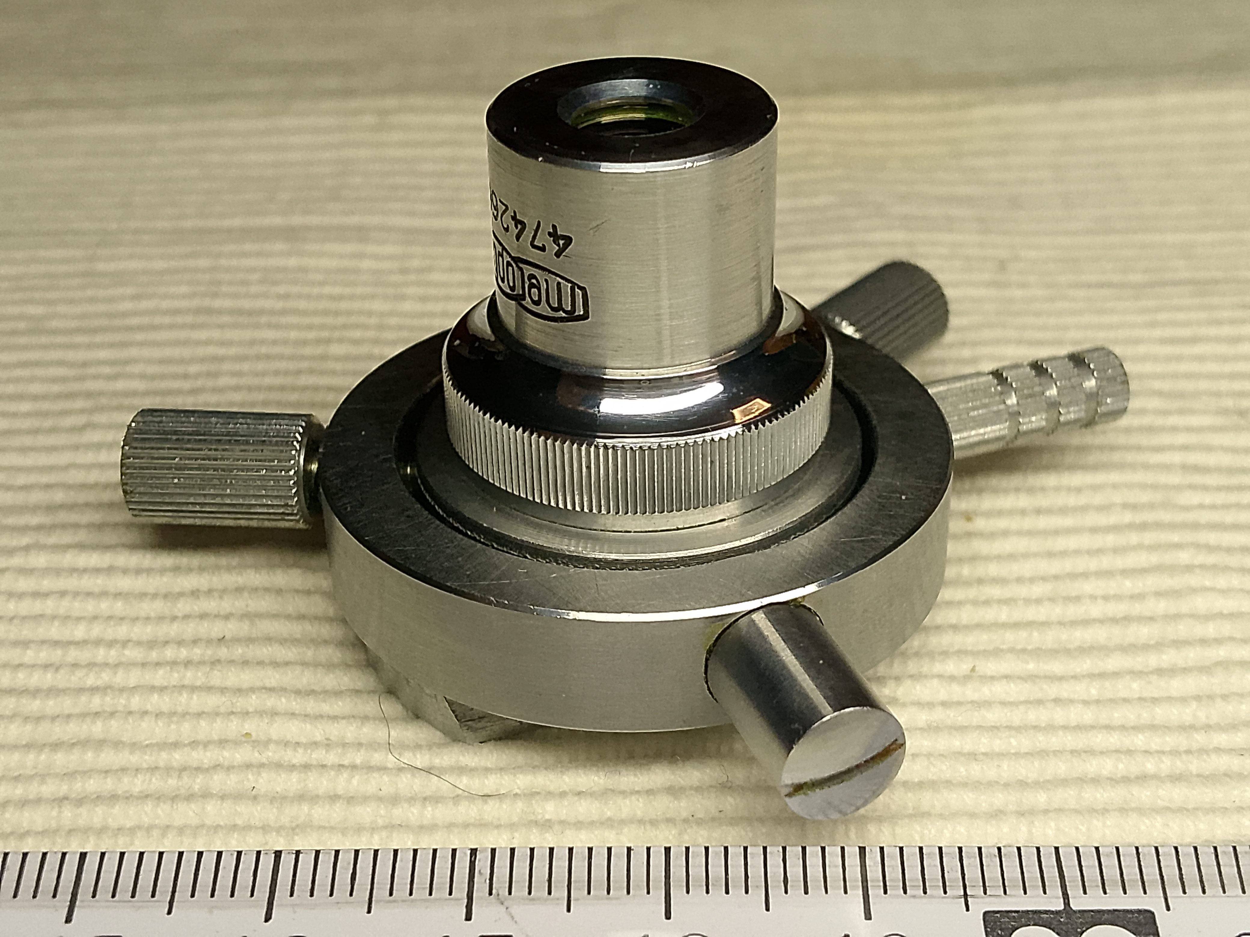 Meopta RU2 - mikroskopowy obiektyw polaryzacyjny P6 0,15 i adapter obiektywu - ujęcie #5