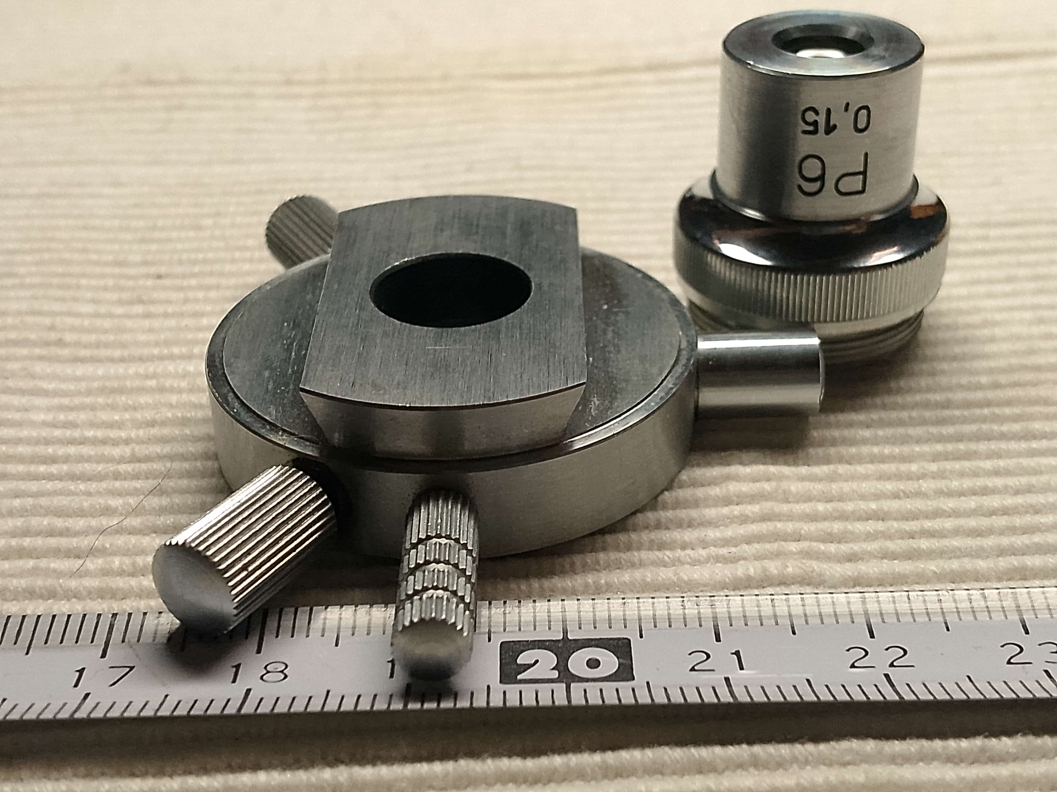 Meopta RU2 - mikroskopowy obiektyw polaryzacyjny P6 0,15 i adapter obiektywu - ujęcie #9