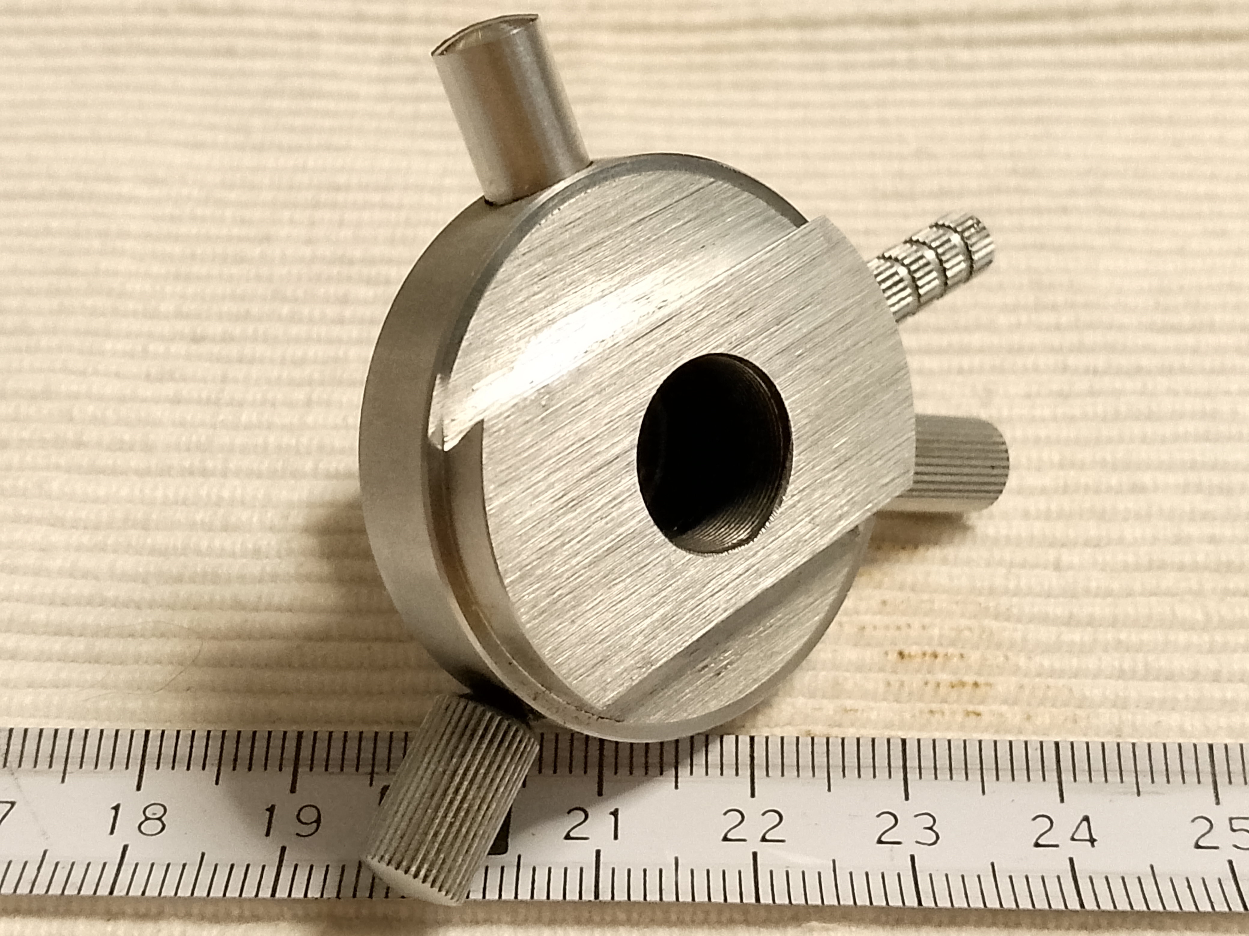 Meopta RU2 - mikroskopowy obiektyw polaryzacyjny P12 0,45-oo/0 i adapter obiektywu - ujęcie #5