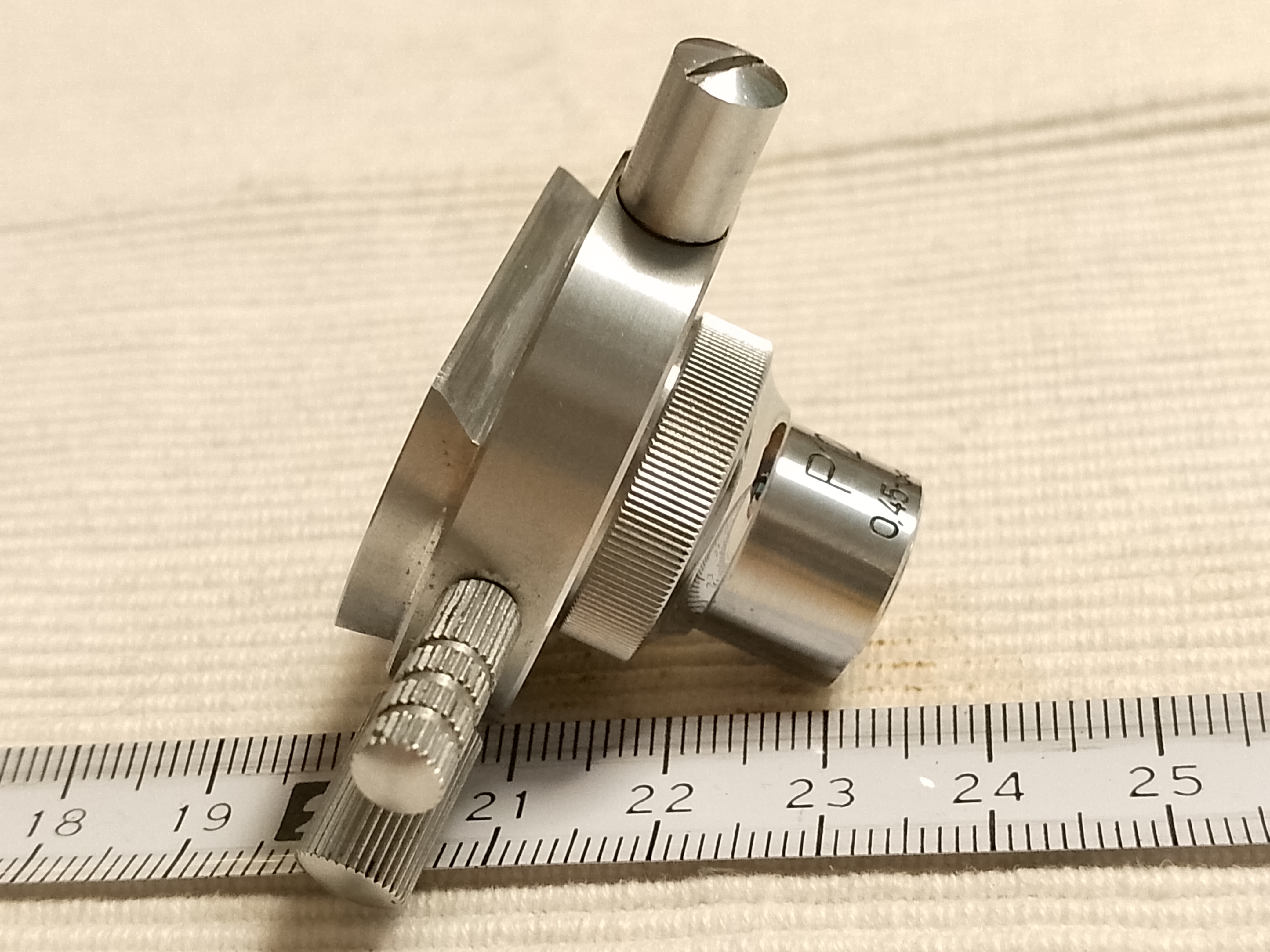 Meopta RU2 - mikroskopowy obiektyw polaryzacyjny P12 0,45-oo/0 i adapter obiektywu - ujęcie #6