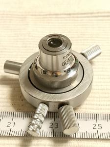 Meopta RU2 mikroskopowy obiektyw polaryzacyjny P12 0,45-oo/0 i adapter obiektywu