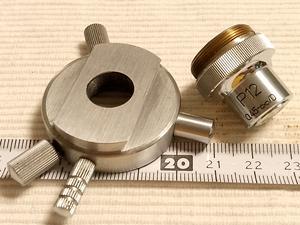 Meopta RU2 - mikroskopowy obiektyw polaryzacyjny P12 0,45-oo/0 i adapter obiektywu - ujęcie #9