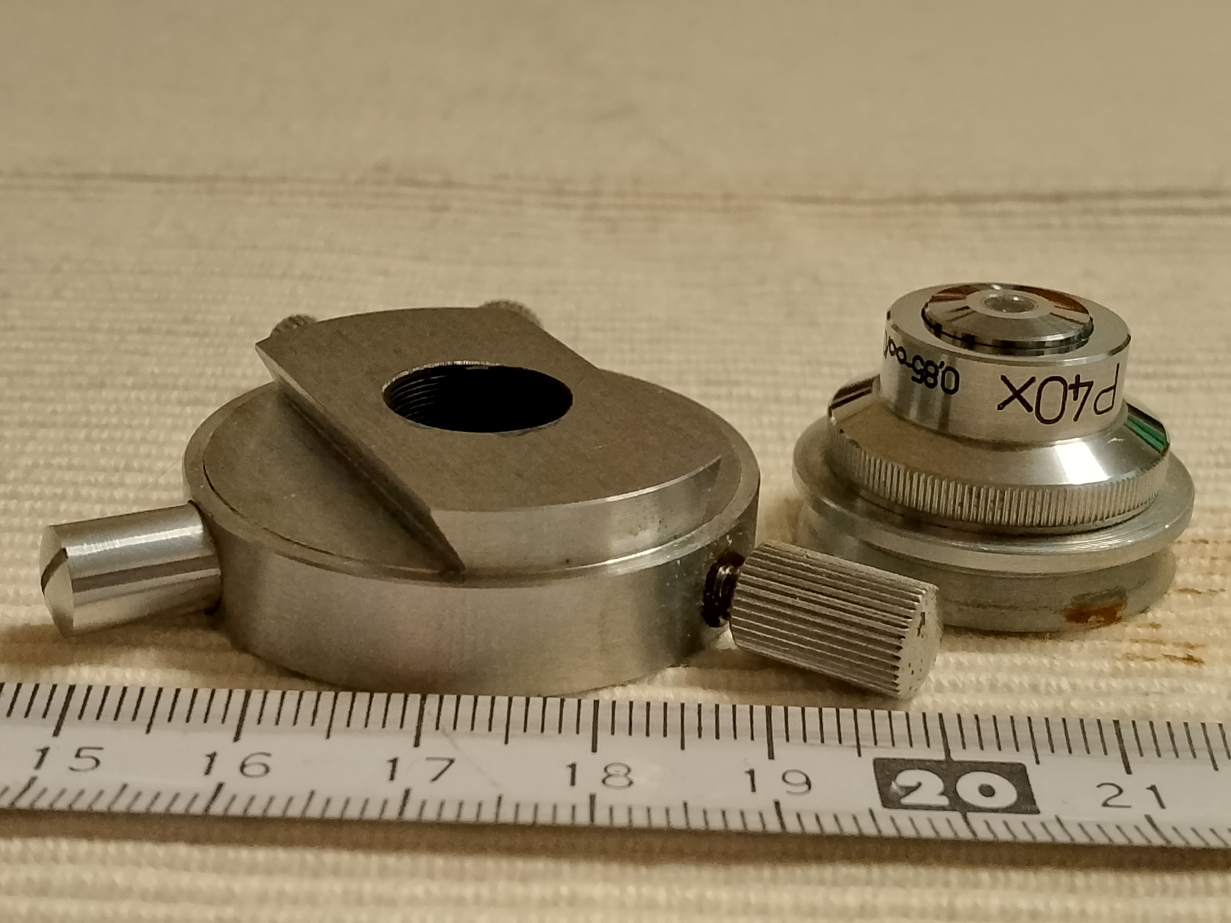 Meopta RU2 - mikroskopowy obiektyw polaryzacyjny P40x 0,85 i adapter obiektywu - ujęcie #11