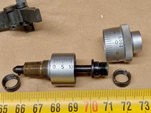 Lomo MIN-8 MBB-1 and MIN-8 microscope fine focus system with knobs