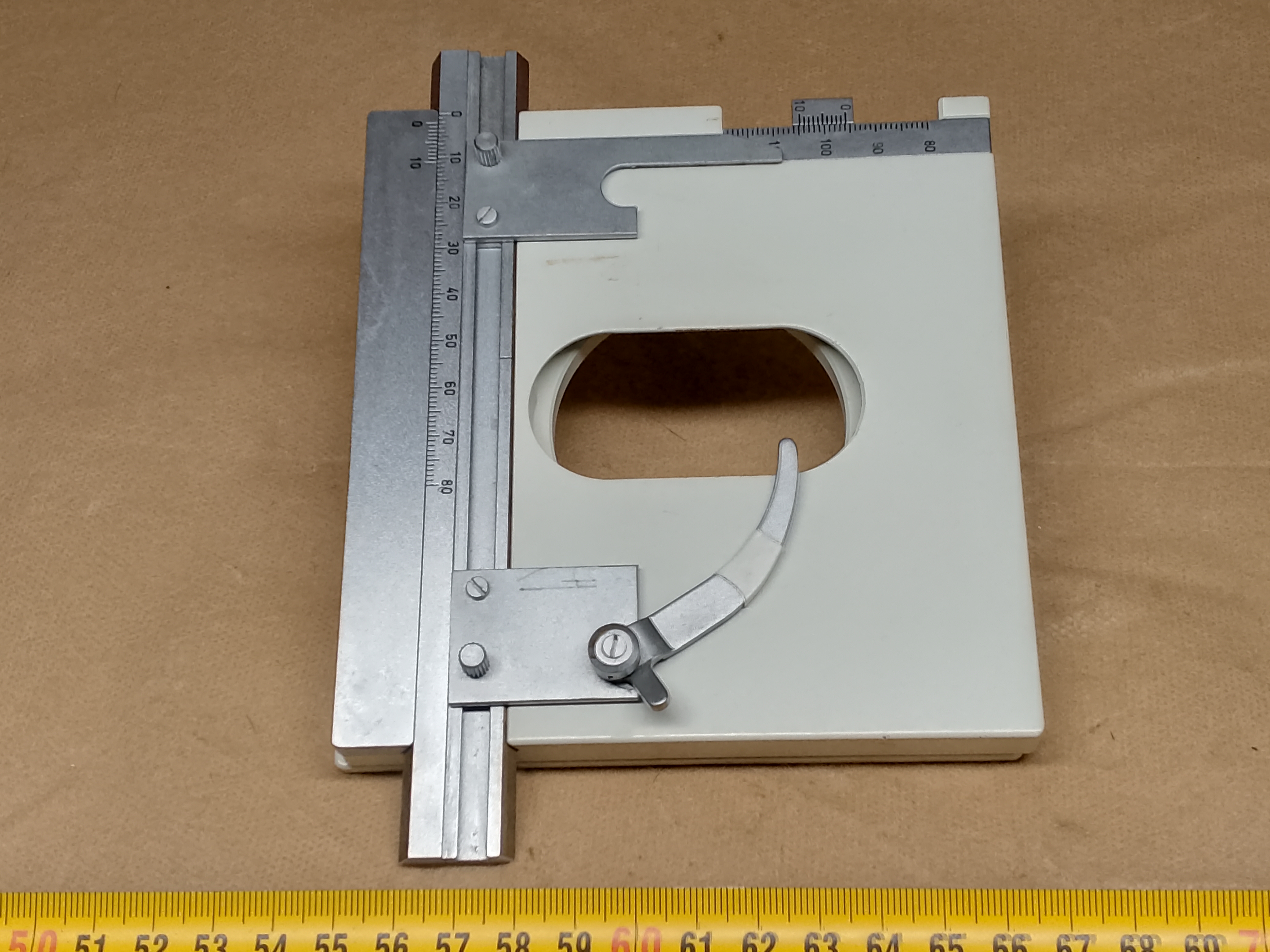 Hertel & Reuss microscope mechanical XY stage