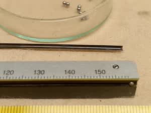 Carl Zeiss Jena Ergaval / Amplival - horizontal 70-150 Skala und Kugellager - XY Mikroskop-Kreuztisch Serviceelement / Reparaturteil - thumbnail