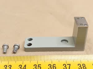 Carl Zeiss Jena Ergaval / Amplival - microscope mechanical XY stage - vertical 0-10 scala - service part / repair element - thumbnail