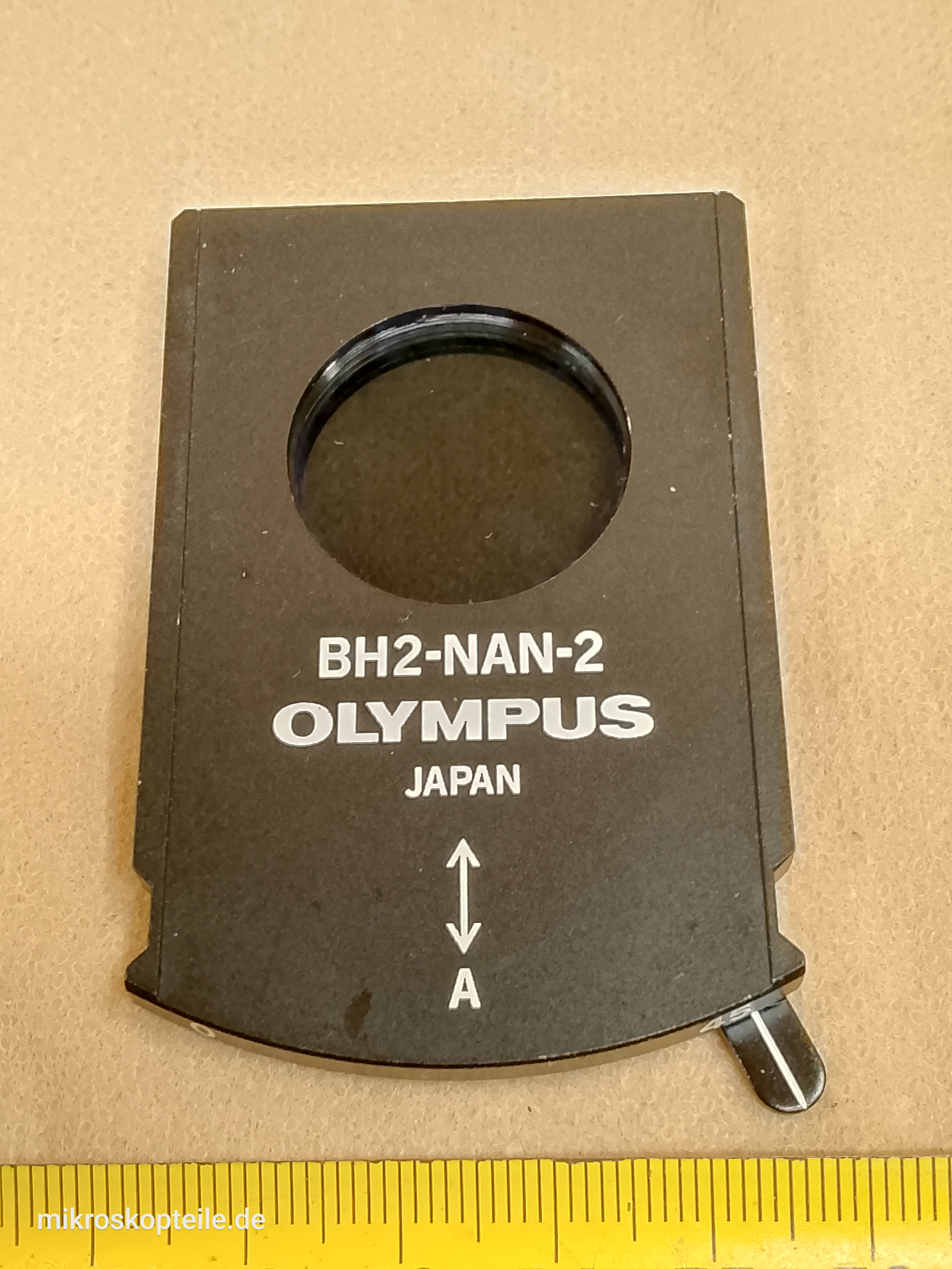 Olympus BH2-NAN-2 - obrotowy analizator 45° do mikroskopu oraz 360° polaryzator | EPI filtr polryzacyjny - ujęcie #6