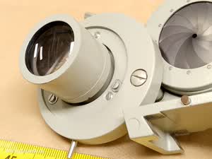 Carl Zeiss Jena Fluoval-2 / Ergaval - mikroskopowy kondensor Apl 1,4 z soczewką szerokiego pola - ujęcie #15