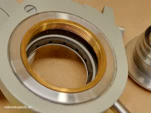 Carl Zeiss Jena Fluoval-2 / Ergaval - mikroskopowy kondensor Apl 1,4 z soczewką szerokiego pola - ujęcie #18