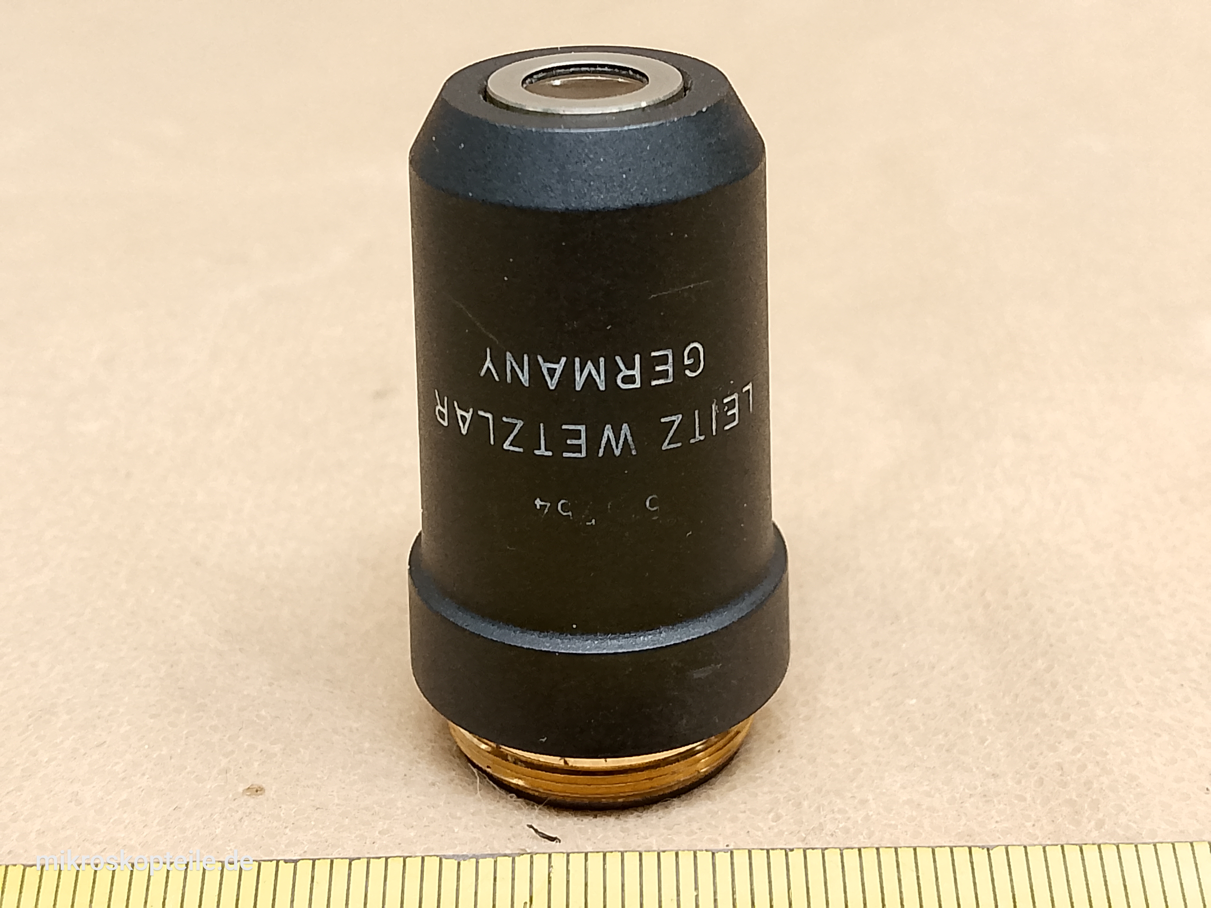 Leitz Wetzlar HM-LUX 3 / Leica 10/0.25 P/N 519754 microscope objective 10x 160/- | Hund H600 and Will Wetzlar - view #4