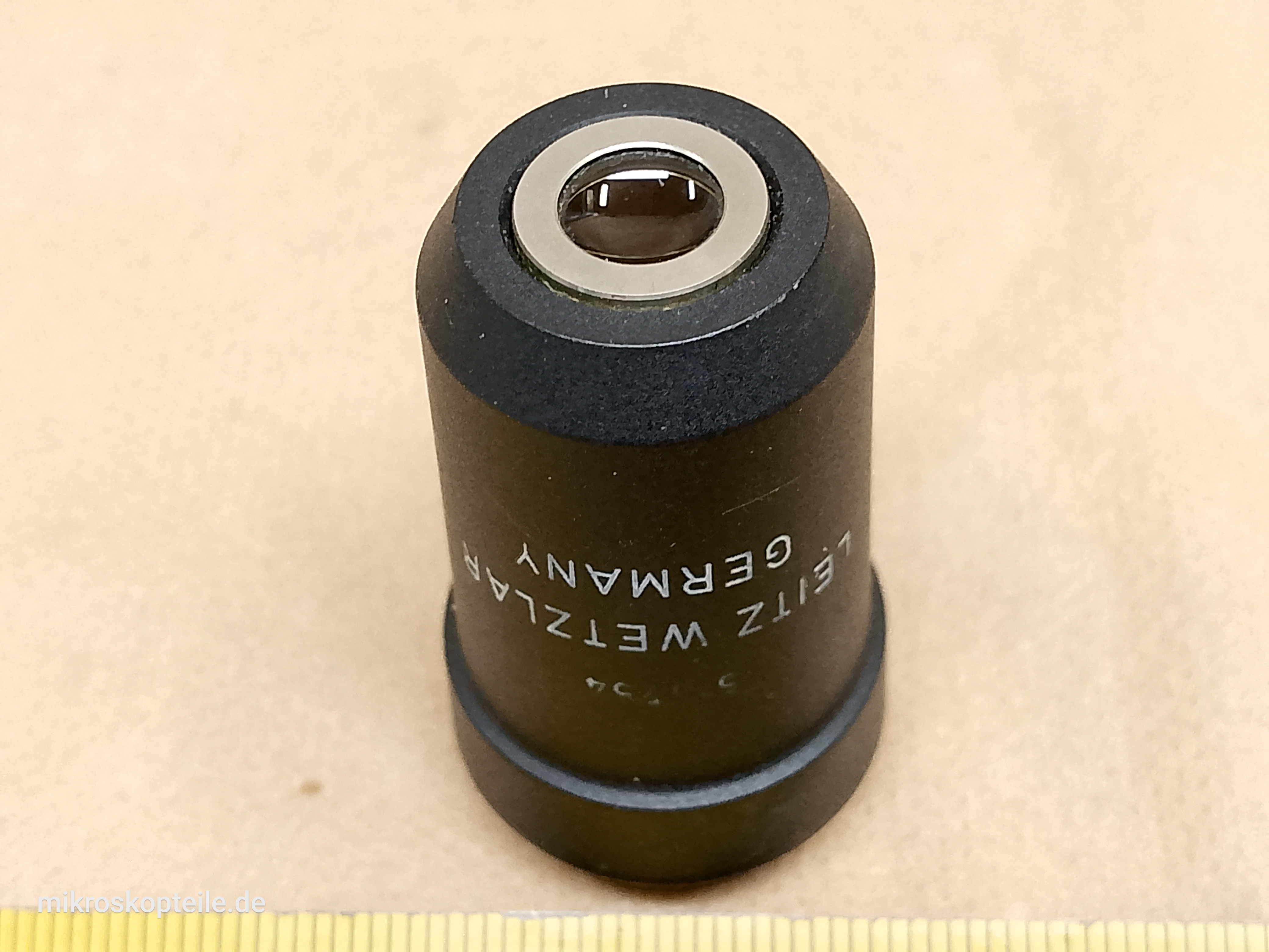 Leitz Wetzlar HM-LUX 3 / Leica 10/0.25 P/N 519754 microscope objective 10x 160/- | Hund H600 and Will Wetzlar - view #5