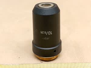 Leitz Wetzlar HM-LUX 3 / Leica 10/0.25 P/N 519754 microscope objective 10x 160/- | Hund H600 and Will Wetzlar - view #3