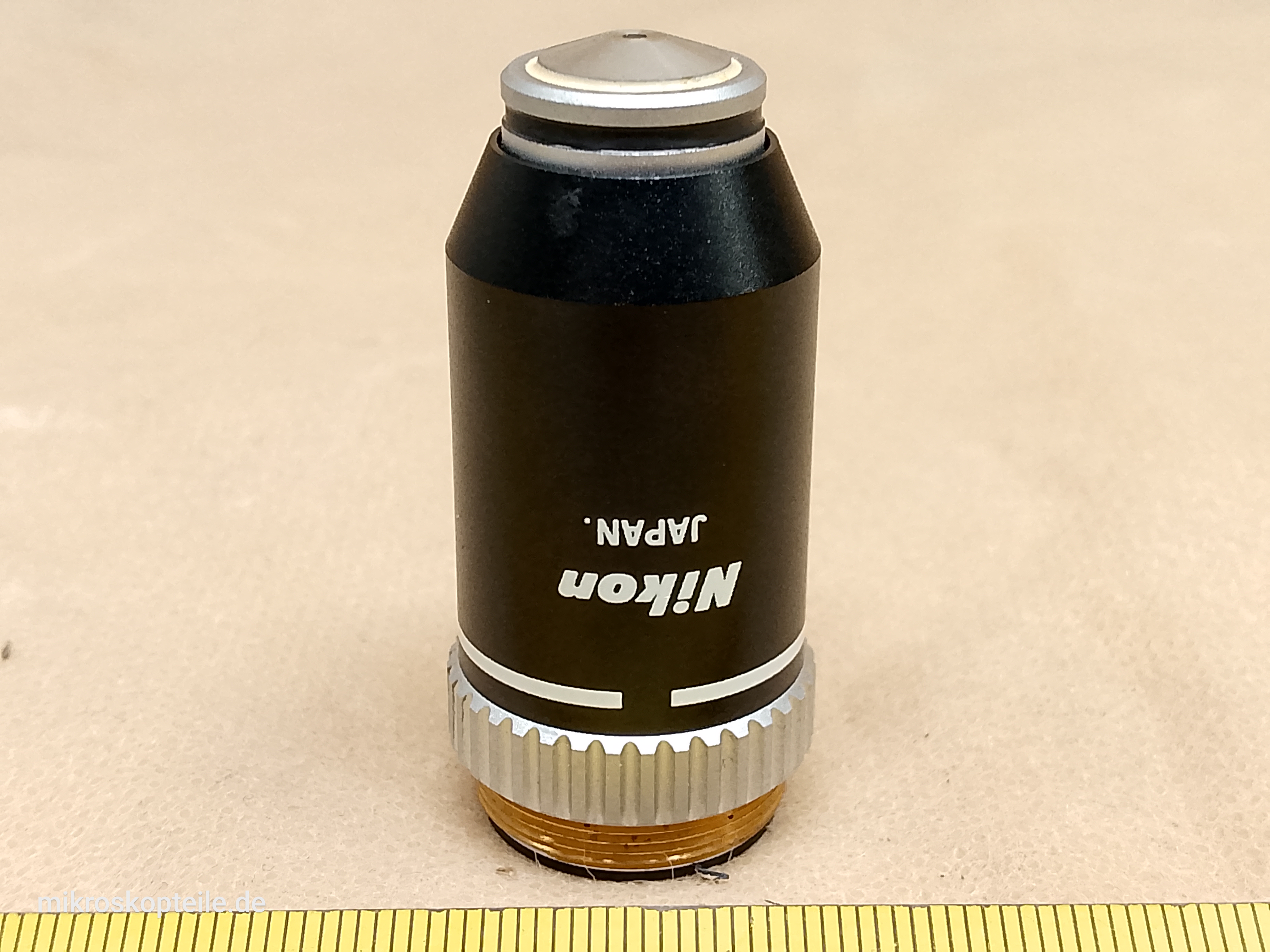 Nikon E.100 1.25 oil 160/0.17 Mikroskop-Objektiv 100x DIN RMS | Carl Zeiss Jena und Leitz Wetzlar kompatibel - different 4 view