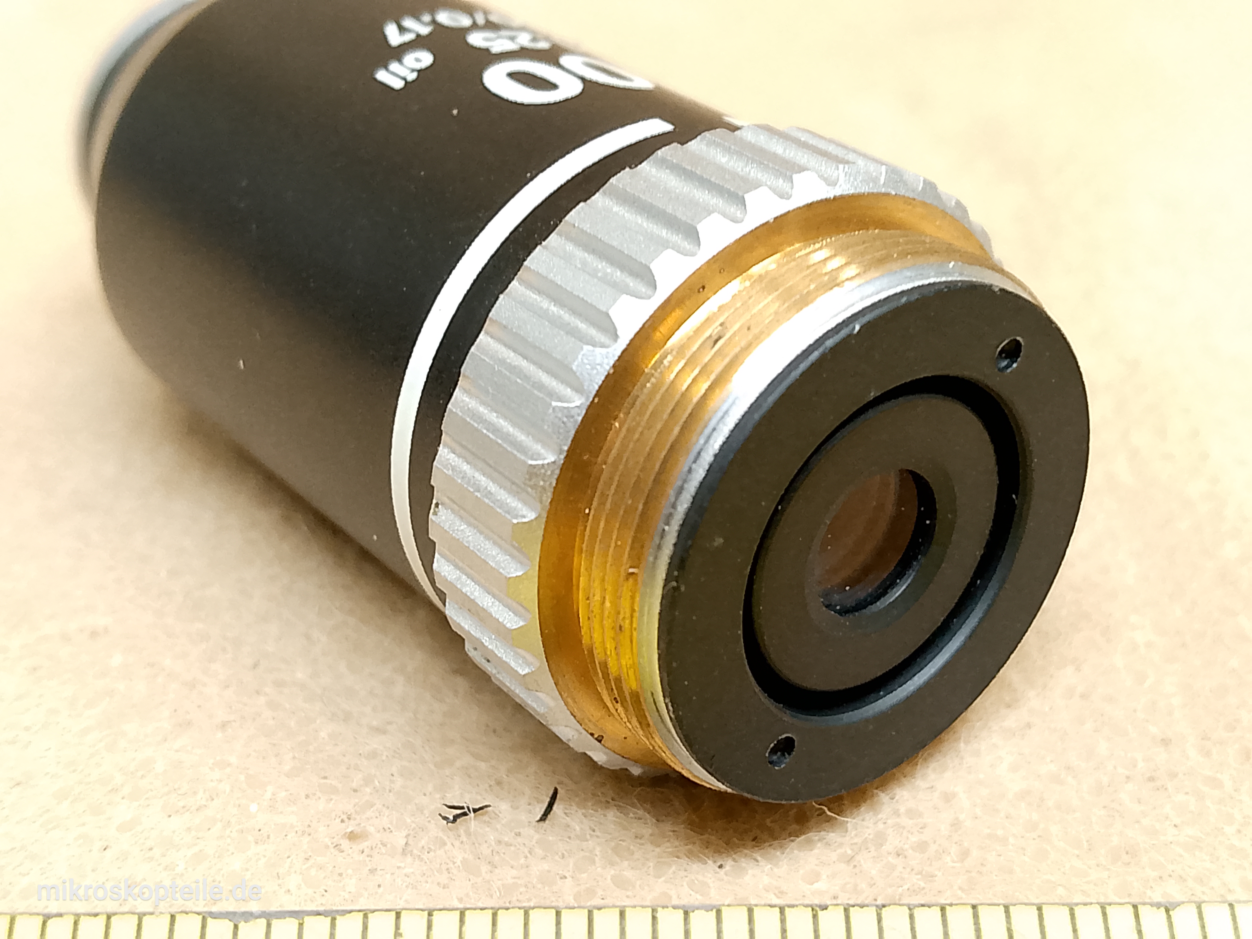 Nikon E.100 1.25 oil 160/0.17 Mikroskop-Objektiv 100x DIN RMS | Carl Zeiss Jena und Leitz Wetzlar kompatibel - Ansicht #6