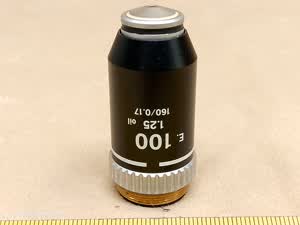 Nikon Alphaphot E.100 1.25 oil 160/0.17 obiektyw mikroskopowy 100x DIN RMS | zgodny z PZO Biolar i Carl Zeiss Jena