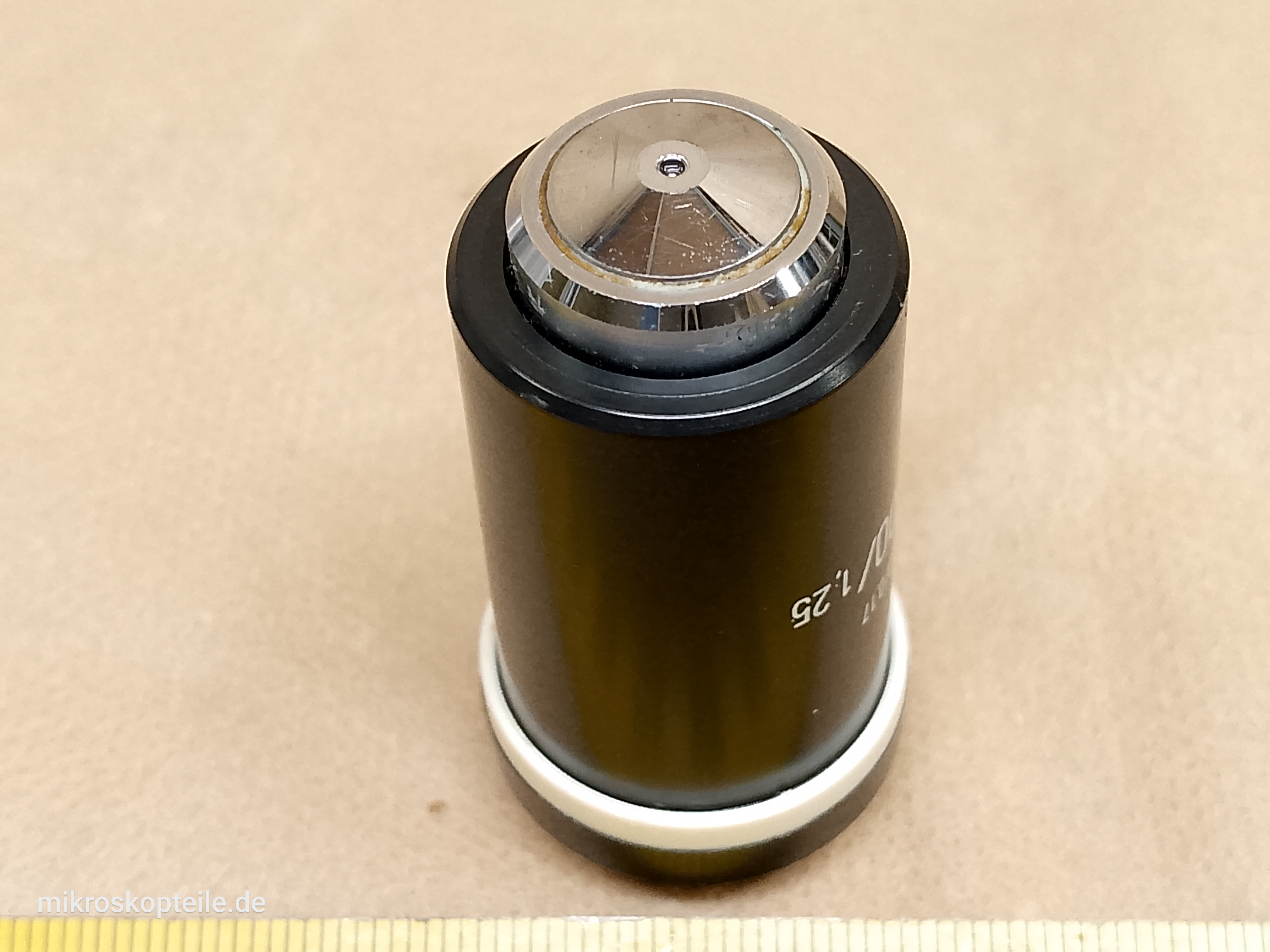 Will Wetzlar V300 / V365 RMS Oel 100/1.25 160/0.17 100x microscope objective, long barrel 45 mm, achromatic - view #5