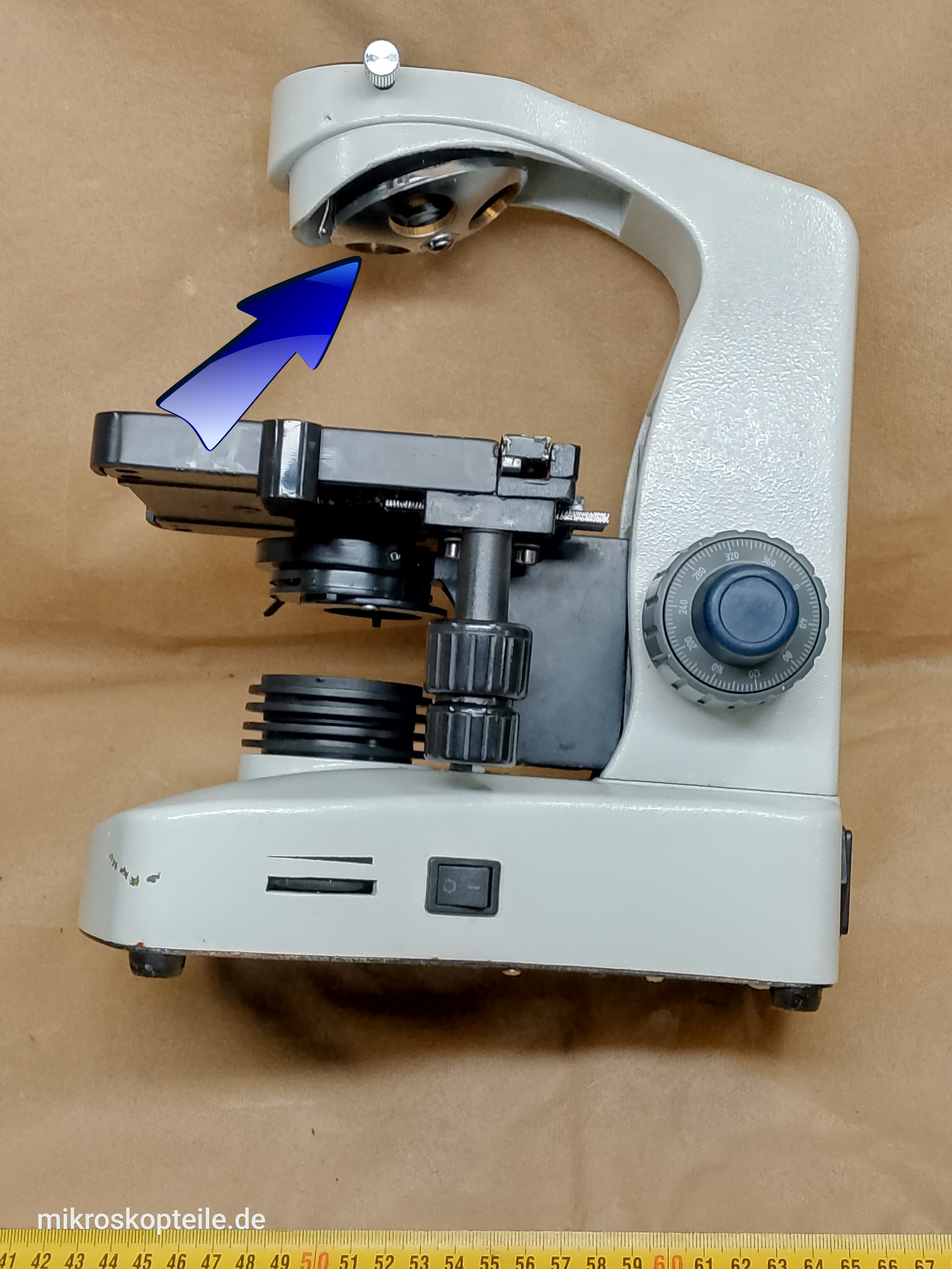 Optical N-117M / Brunel - rewolwer obiektywów mikroskopowych | zgodny z Delta Optical Genetic Pro i BestScope - ujęcie #7