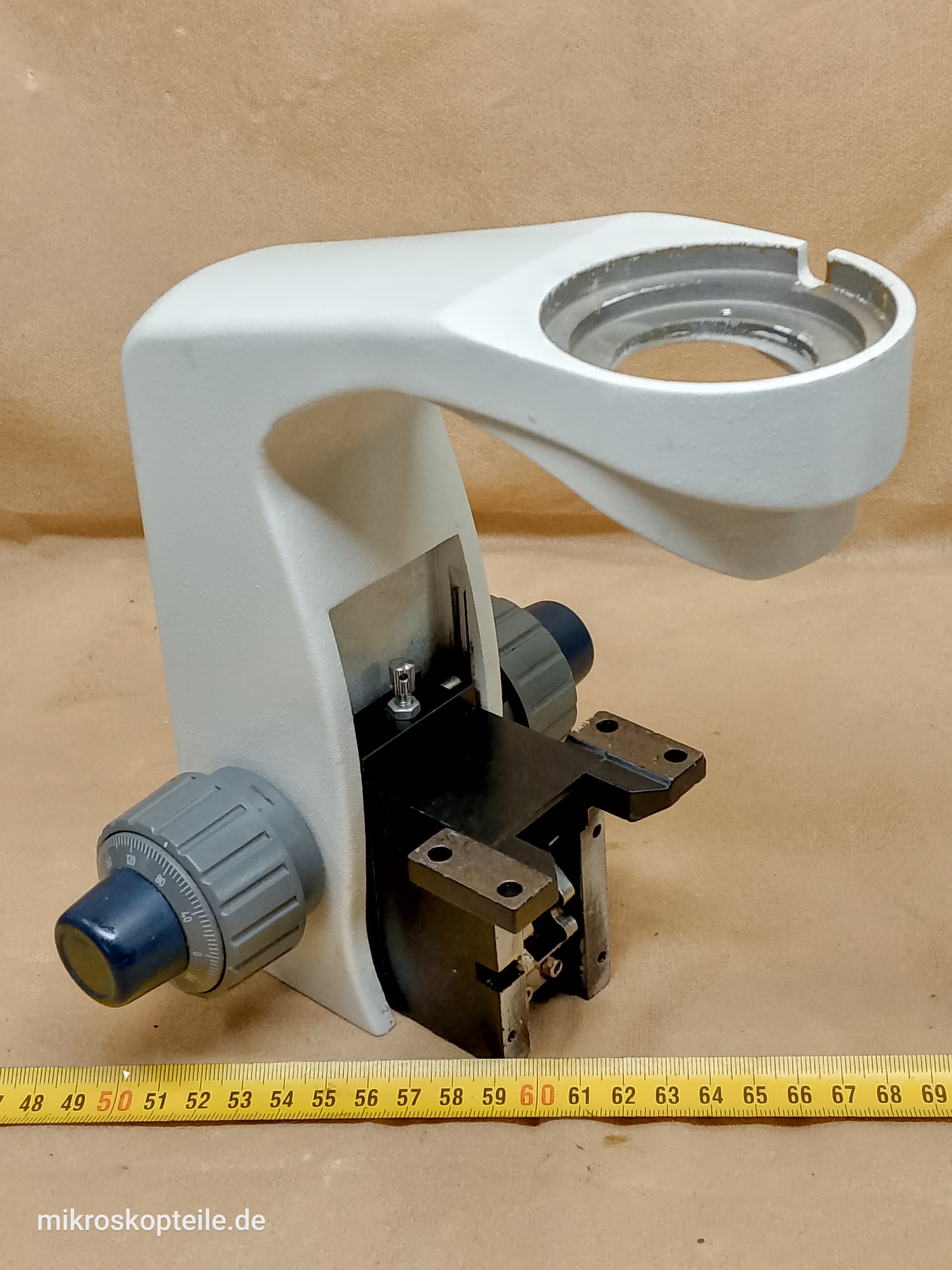 Optical N-117M Brunel microscope arm with focusing knobs, fine and coarse focus | Nexcope and Delta Optical - view #9