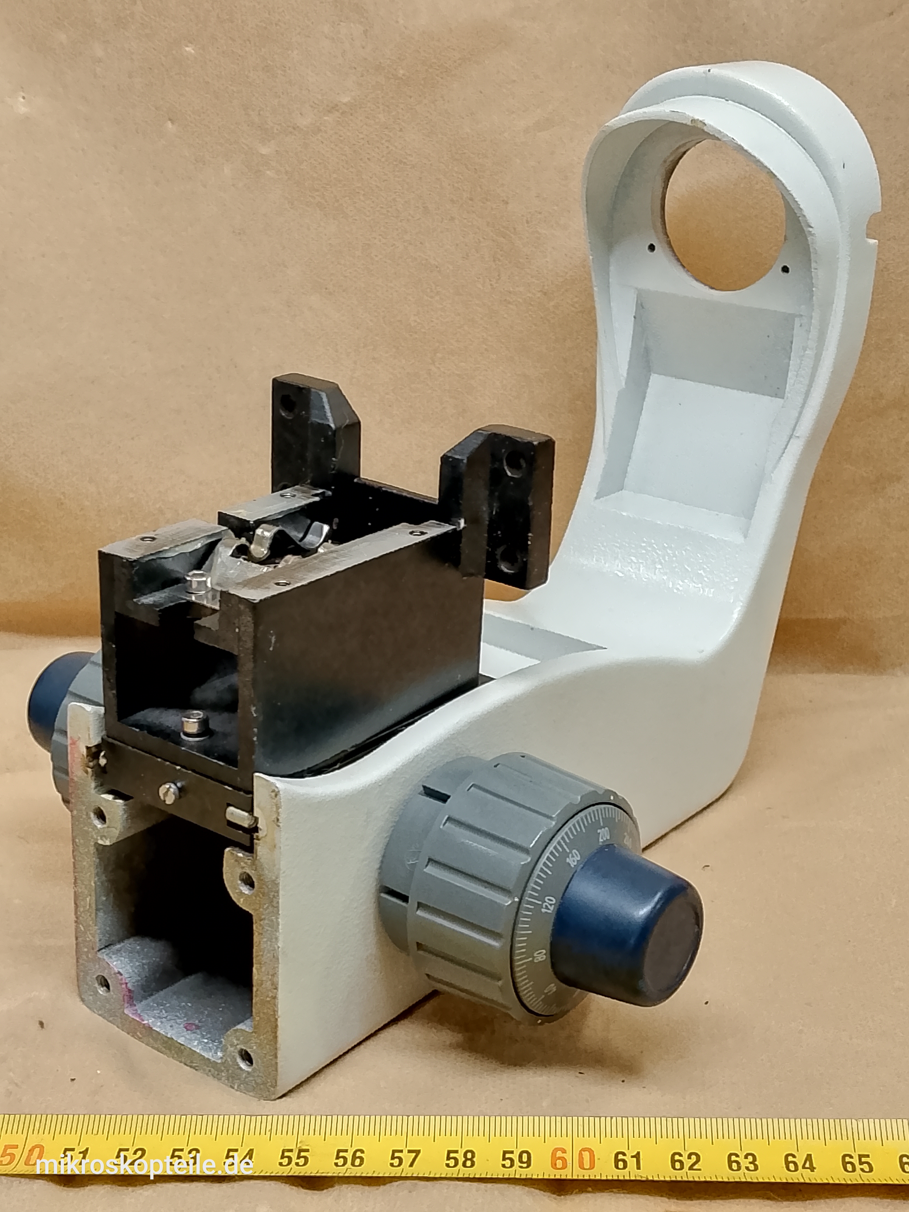 N-117M / Brunel microscope arm with focusing knobs, fine and coarse focus | Nexcope and Delta Optical Genetic Pro compatible - different 11 view