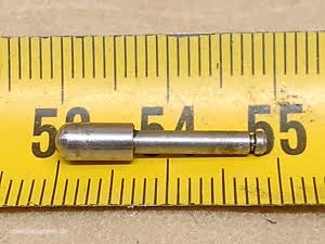 Zeiss Standard WL / 14 microscope plunger pin from head holder spring-loaded screw - view #3