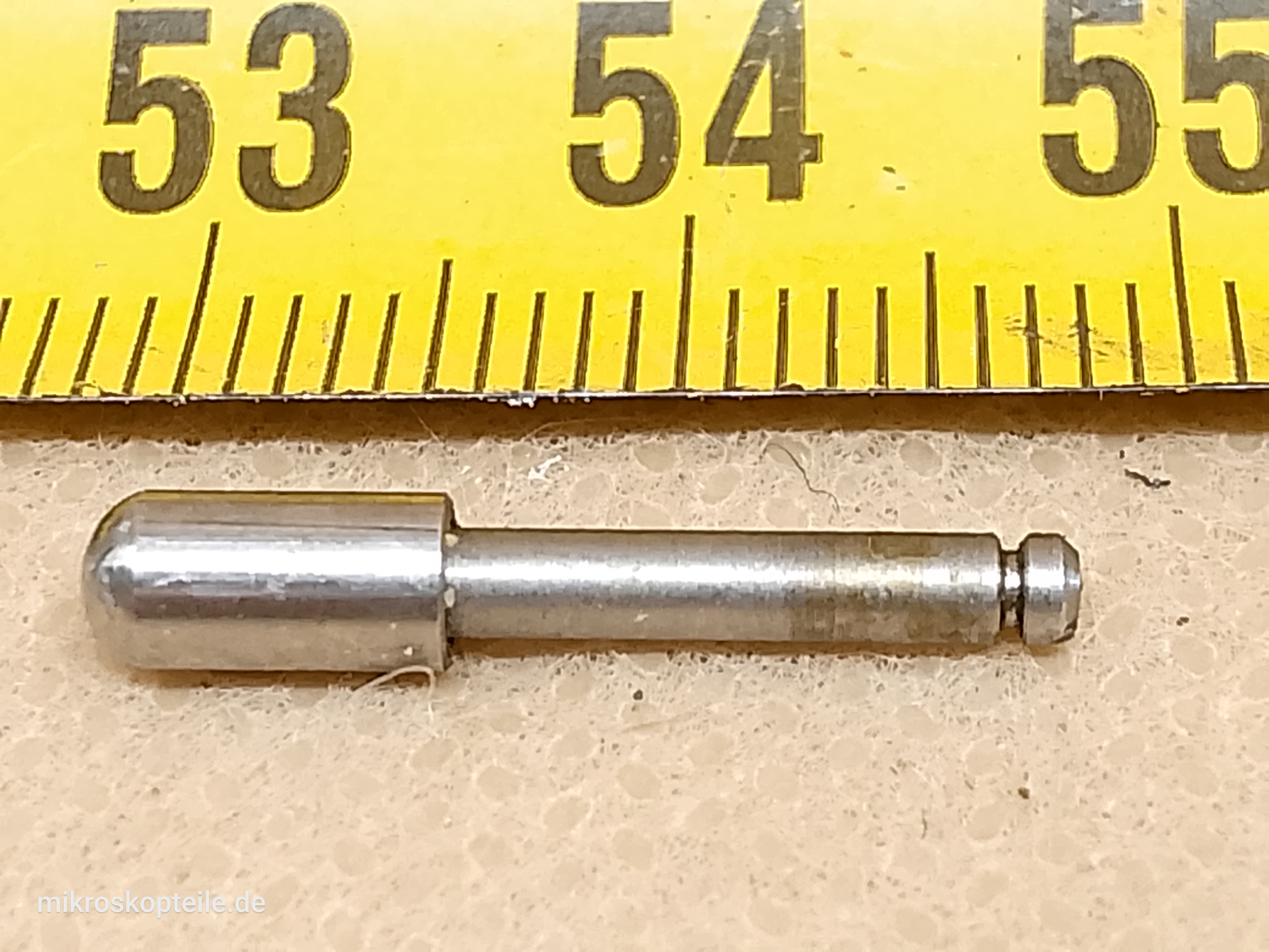 Zeiss Standard WL / 14 microscope plunger pin from head holder spring-loaded screw - view #1