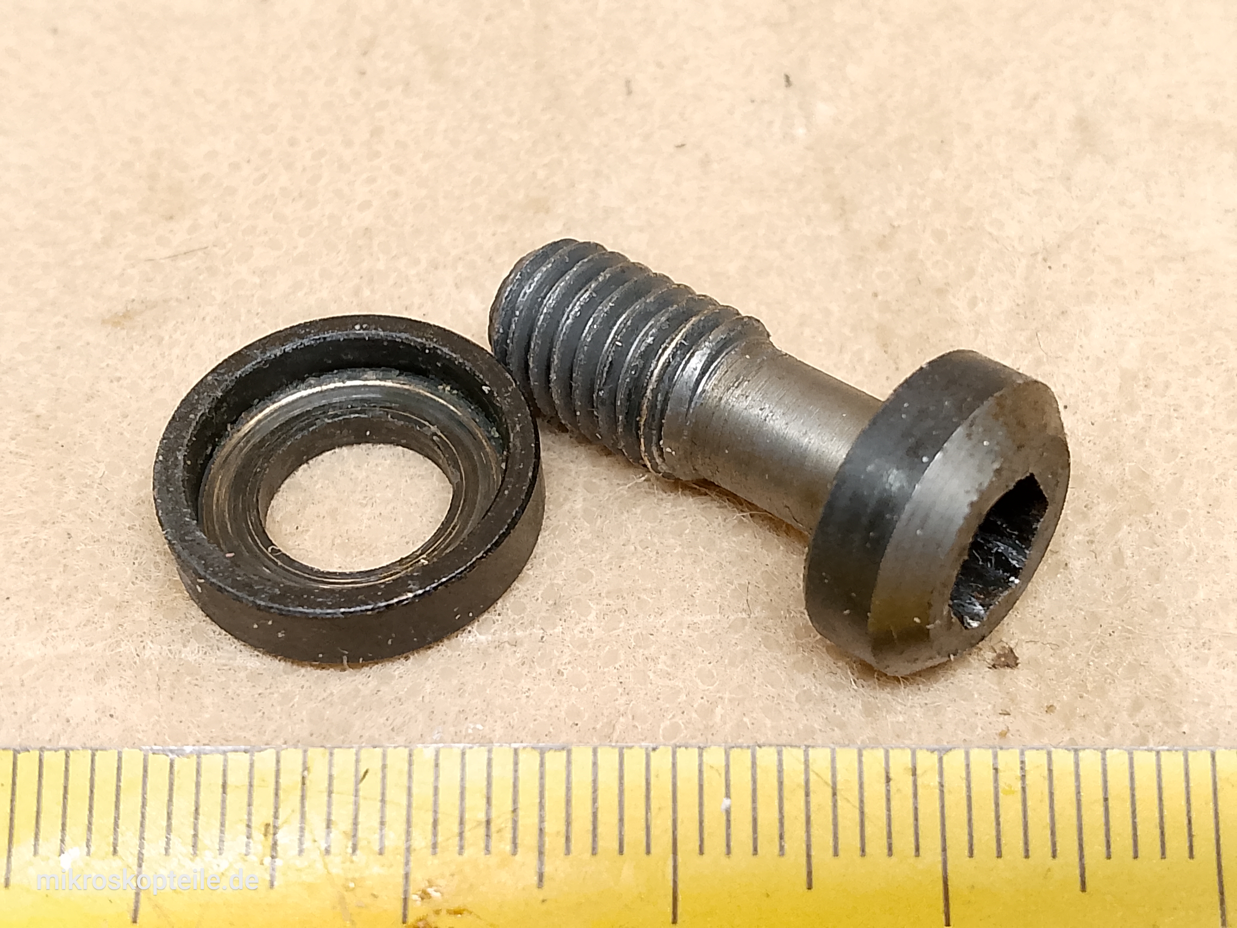 Zeiss Standard WL / 16 Mikroskop Kopfträger-Befestigungsschraube