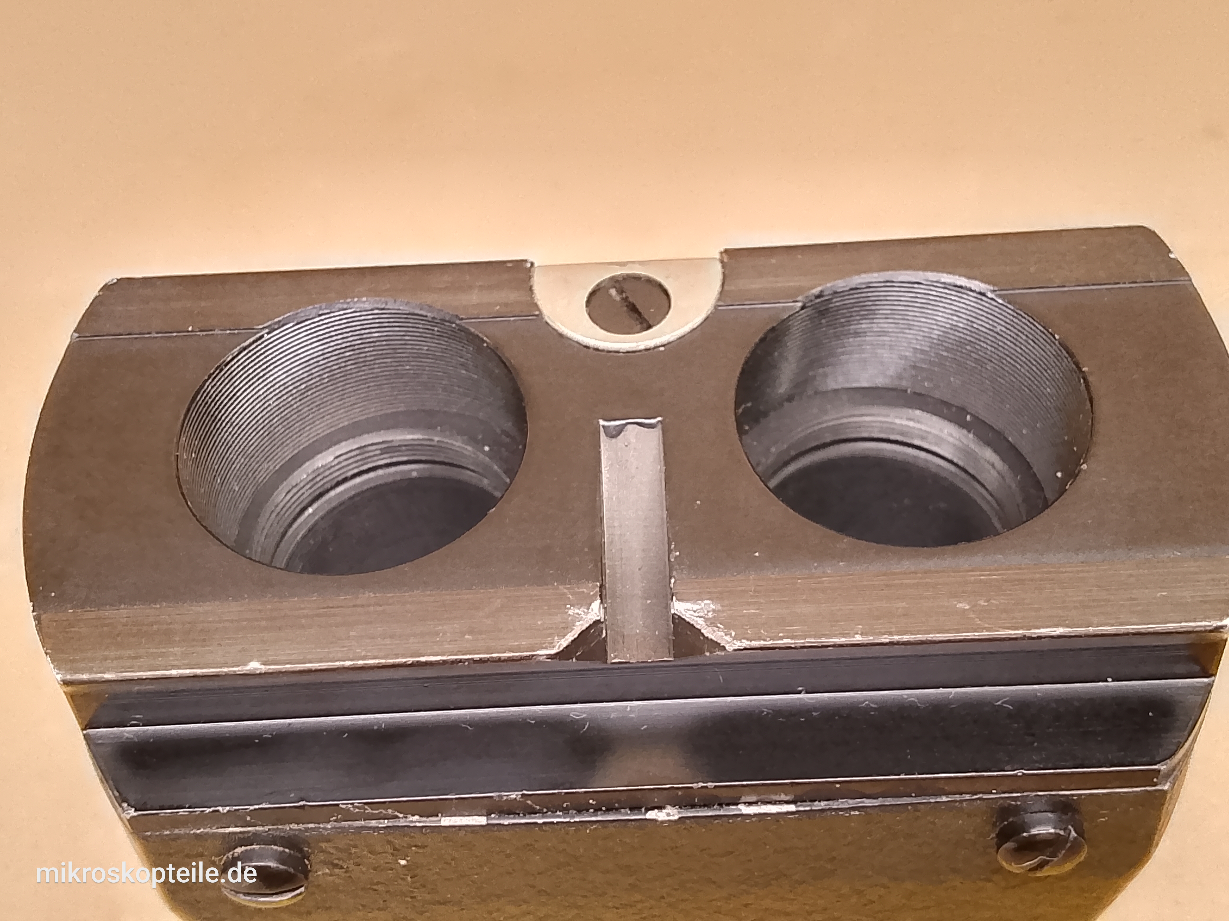 Carl Zeiss Jena 2 1/2 microscope objective for vintage stereo microscope (Stereomikroskop Objektiv 2,5x) - different 12 view
