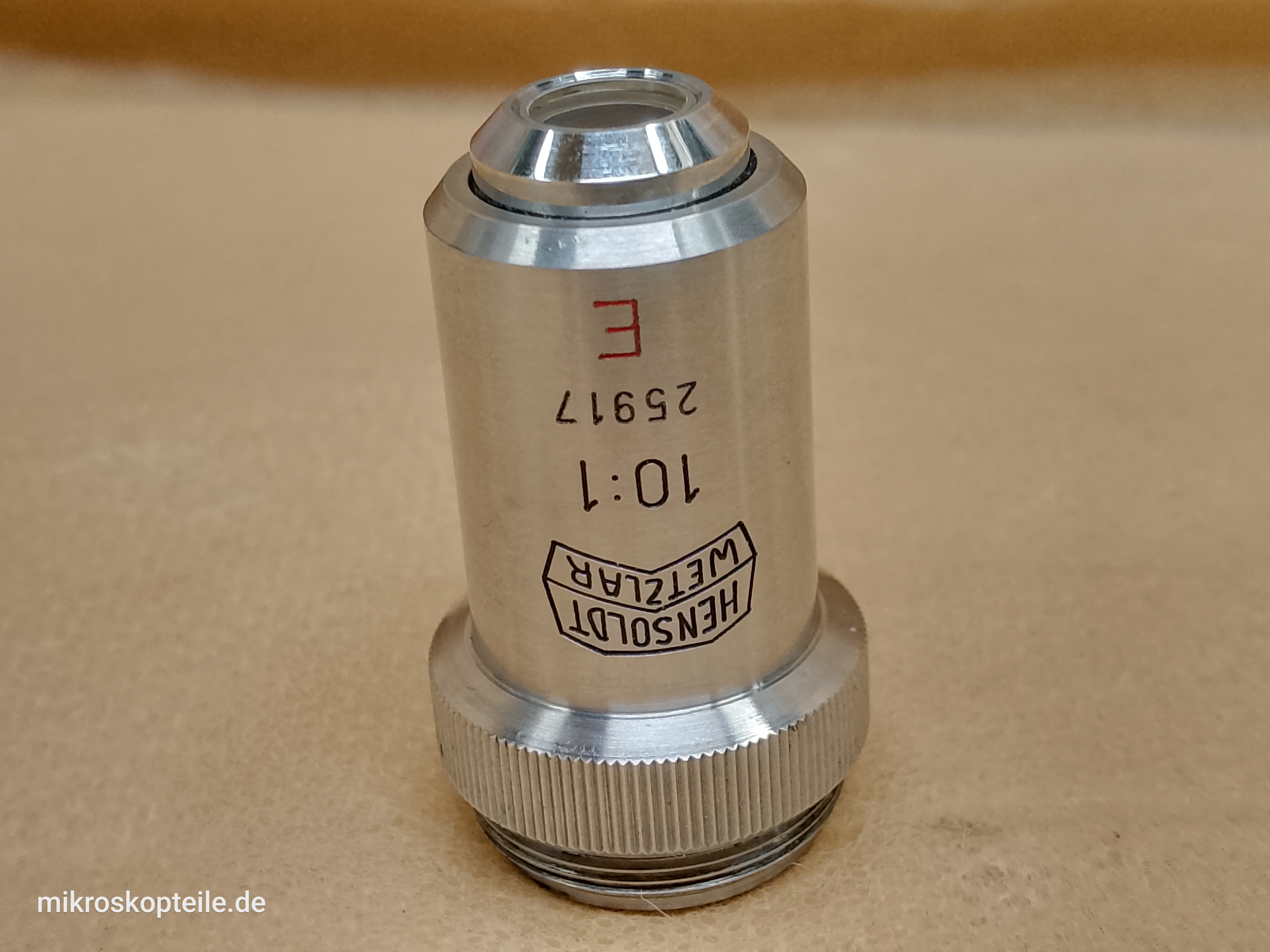 Hensoldt Wetzlar 10:1 E microscope objective