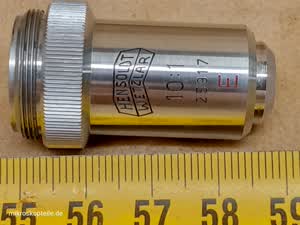Hensoldt Wetzlar 10:1 E microscope objective - view #4