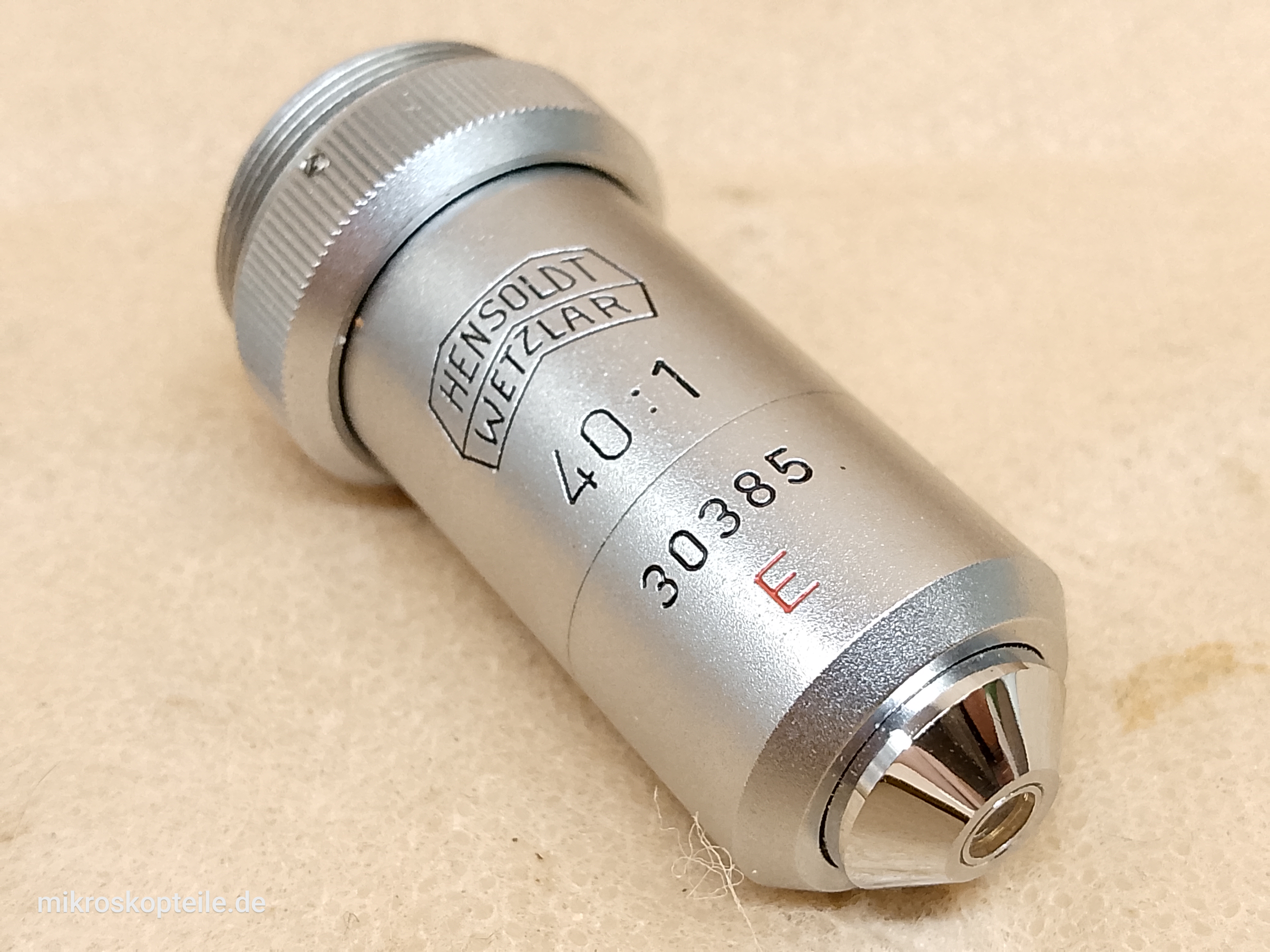 Hensoldt Wetzlar 40:1 E microscope objective - view #1