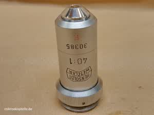 Hensoldt Wetzlar 40:1 E microscope objective - view #4