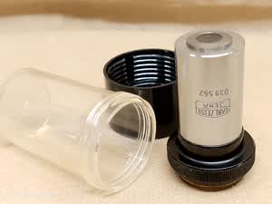 Carl Zeiss Jena Amplival Semiplan 6,3/0,16 160/- microscope objective 6,3x for macro-photography, S/N 039562