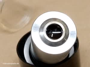 Carl Zeiss Jena Semiplan 6,3/0,16 160/- microscope objective 6,3x for macro-photography, S/N 039562 - view #3