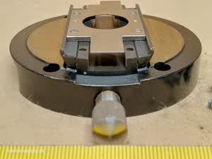 Zeiss Photomicroscope / Universal microscope objective nosepiece male dovetail mount - different 5 view
