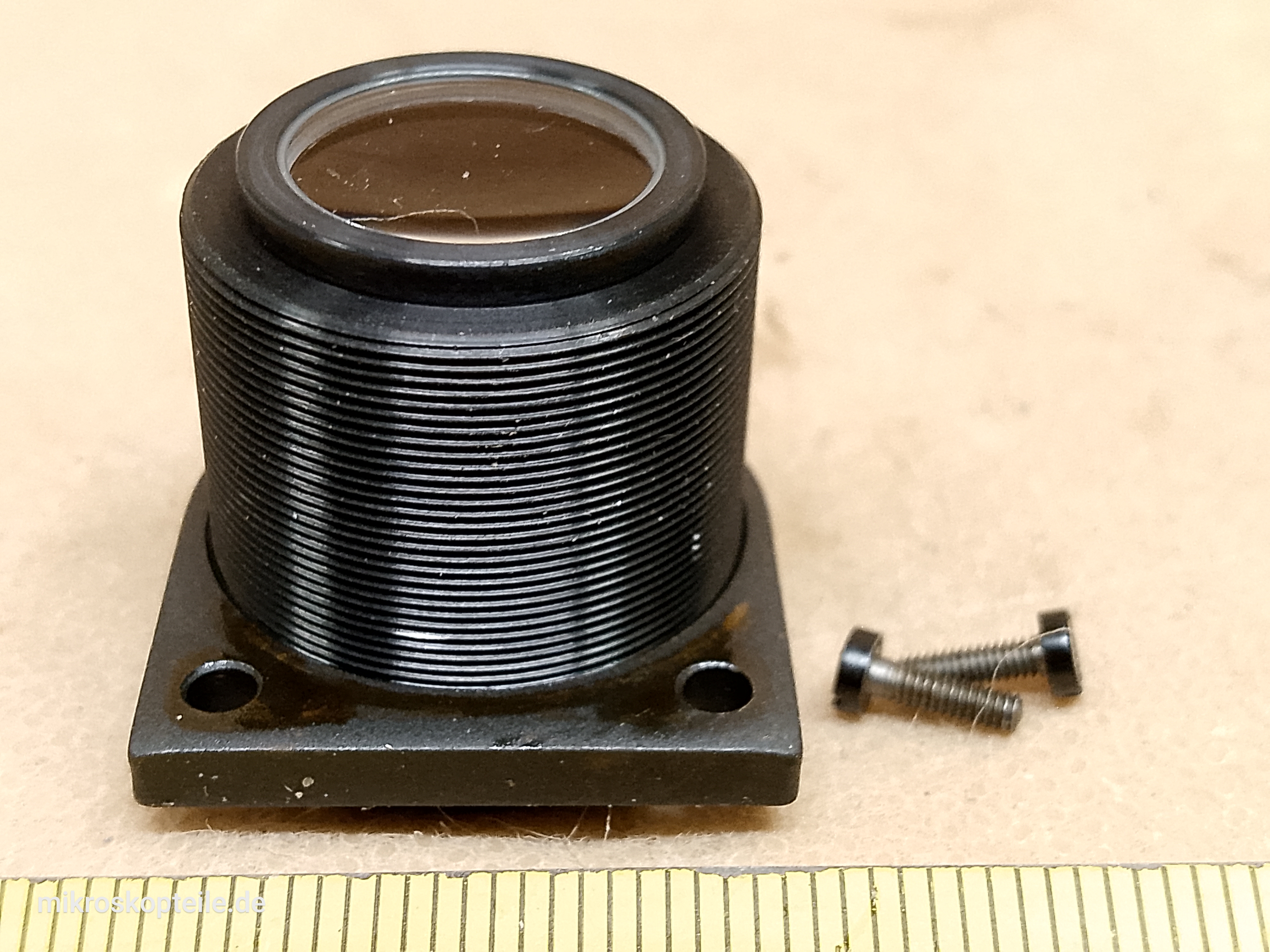 Zeiss Photomicroscope / Universal microscope Bertrand lens for DIC and phase contrast alignment | spare part for photo intermediate tube - different 3 view