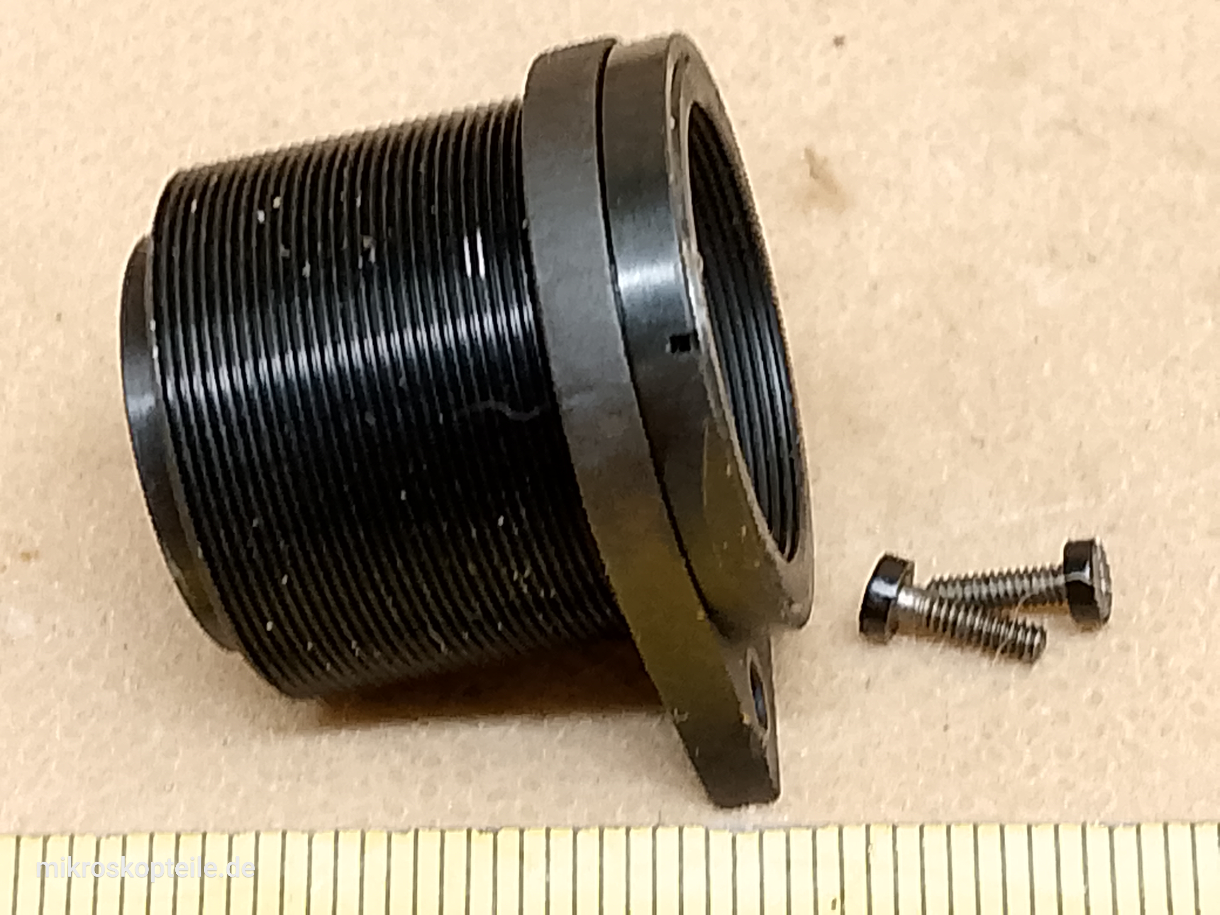 Zeiss Photomicroscope / Universal microscope Bertrand lens for DIC and phase contrast alignment | spare part for photo intermediate tube - different 4 view