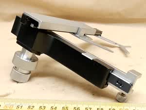 Will Wetzlar V100 / V200 microscope XY stage attachment left sided / cross specimen holder | Zeiss Jena - view #4