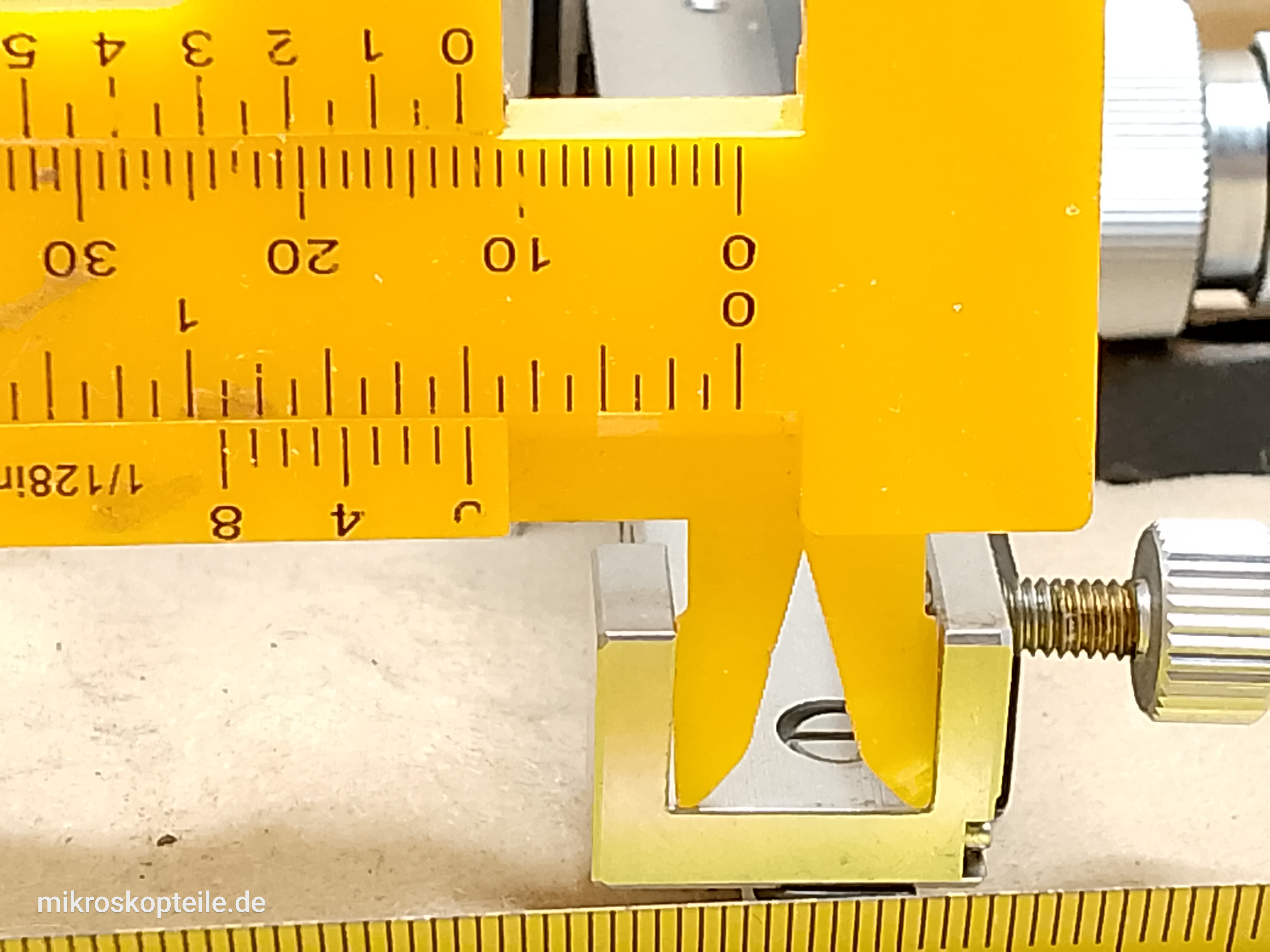 Will Wetzlar V100 / V200 microscope XY stage attachment left sided / cross specimen holder | Zeiss Jena Laboval and Olympus CH compatible - different 13 view