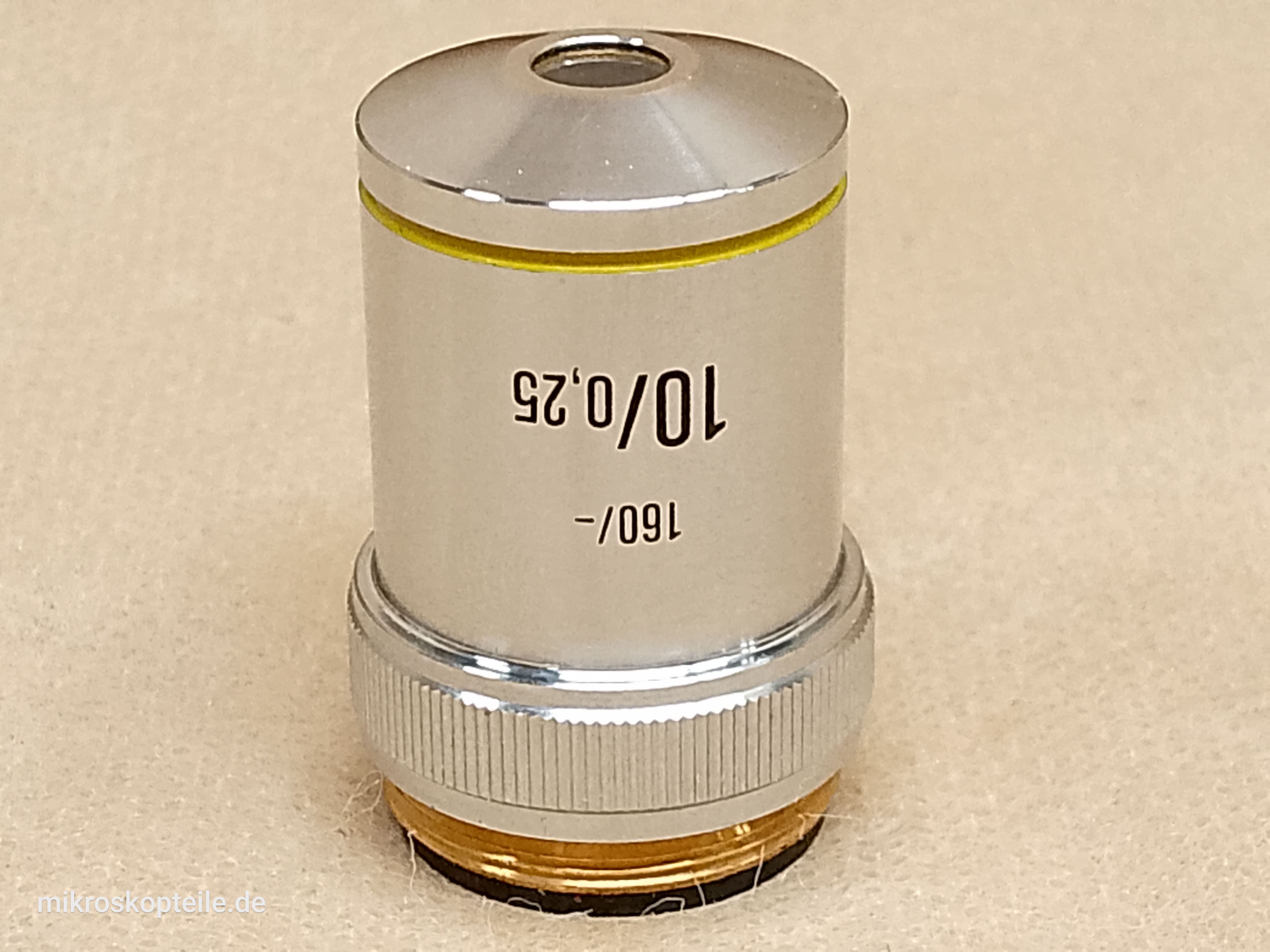 Will Wetzlar V200 / V100 10/0.25 160/- RMS 10x Mikroskopobjektiv | Eschenbach und CBS Beck Kassel kompatibel - different 1 view