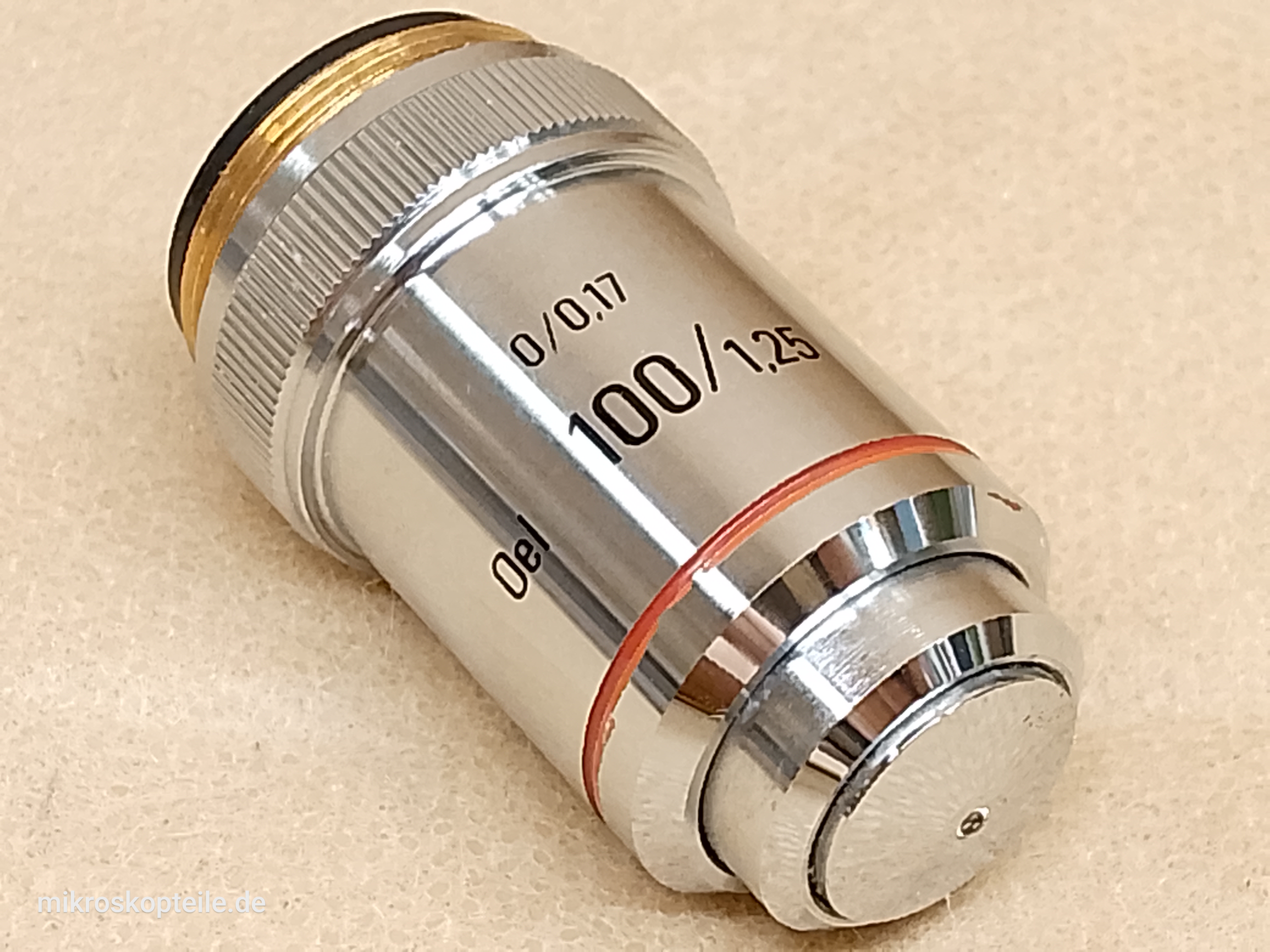 Will Wetzlar Oel 100/1,25 achromatic RMS 100x microscope objective | collector's piece with factory engraving - view #1