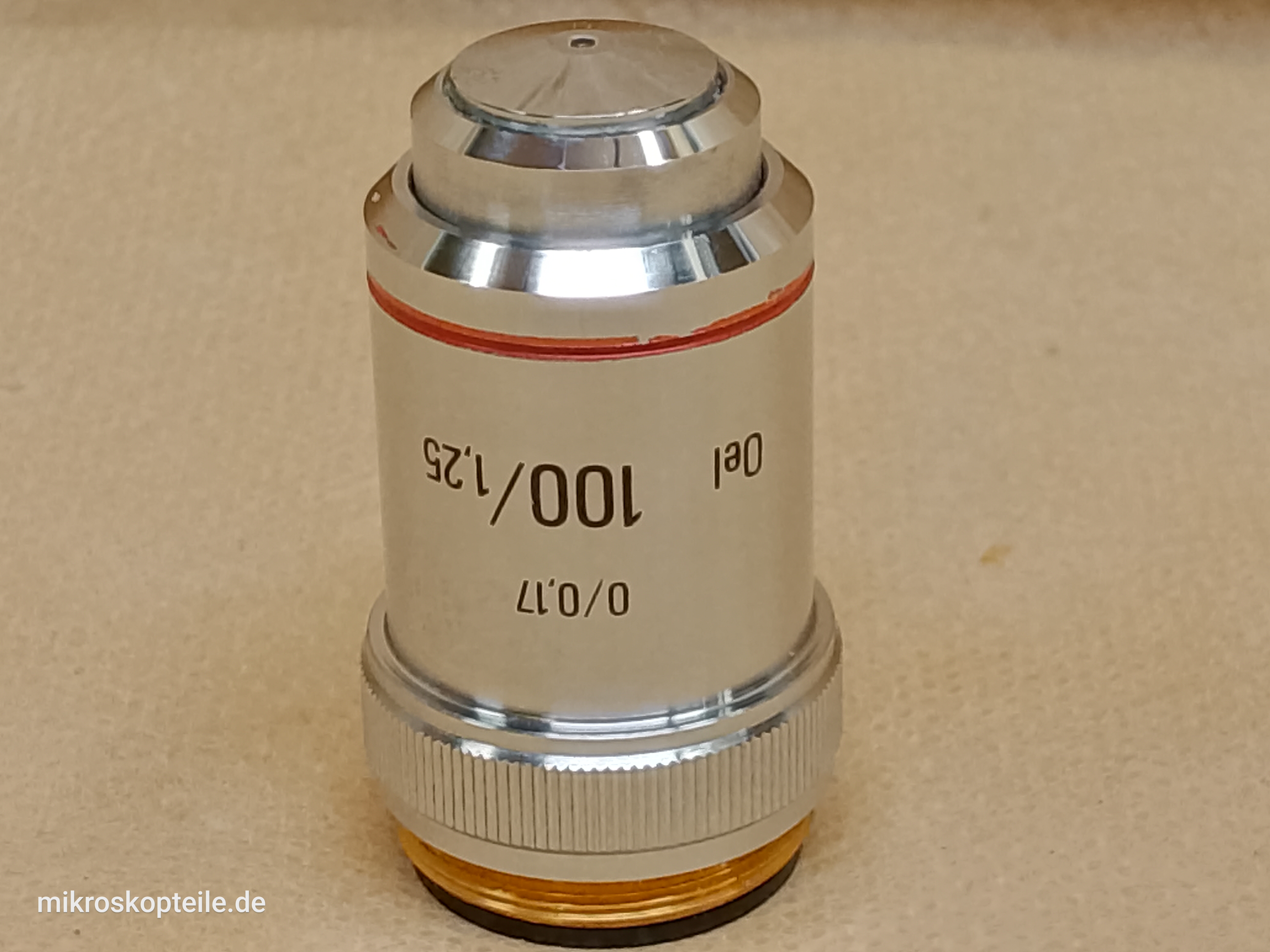 Will Wetzlar Oel 100/1,25 achromatic RMS 100x microscope objective | collector's piece with factory engraving - view #3