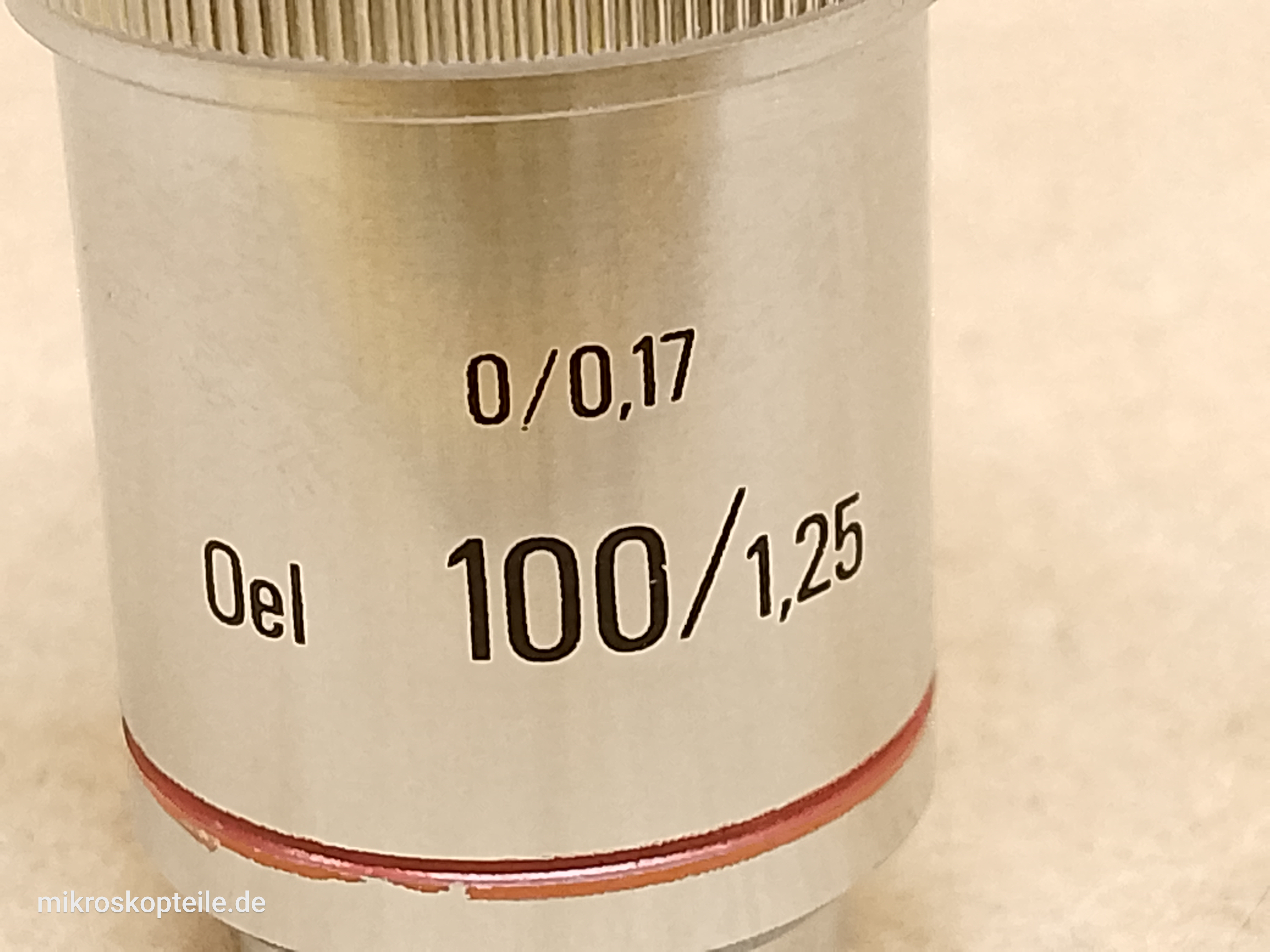 Will Wetzlar Oel 100/1,25 achromatic RMS 100x microscope objective | collector's piece with factory engraving - view #4
